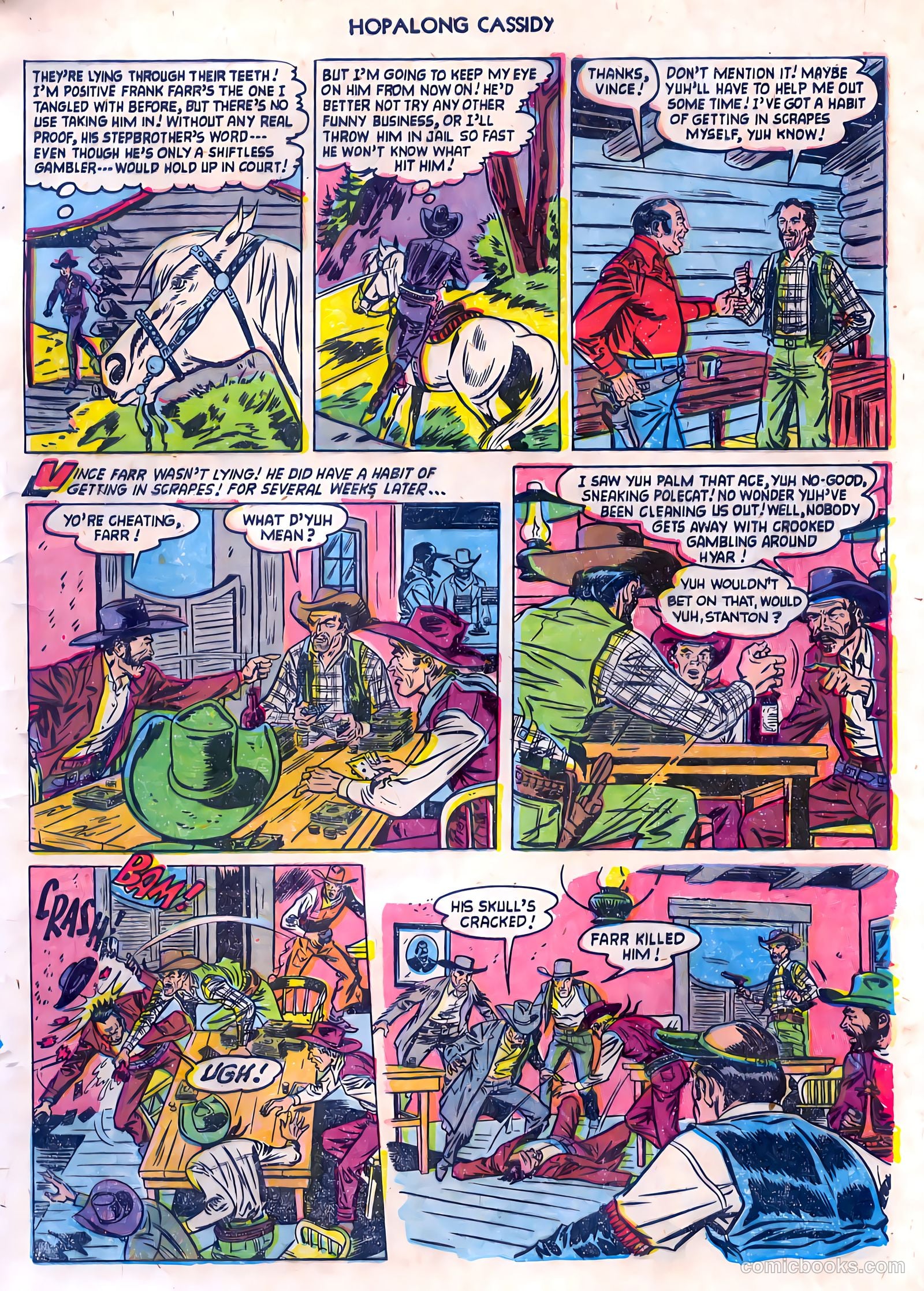 Hopalong Cassidy #85 (1953) — page 9