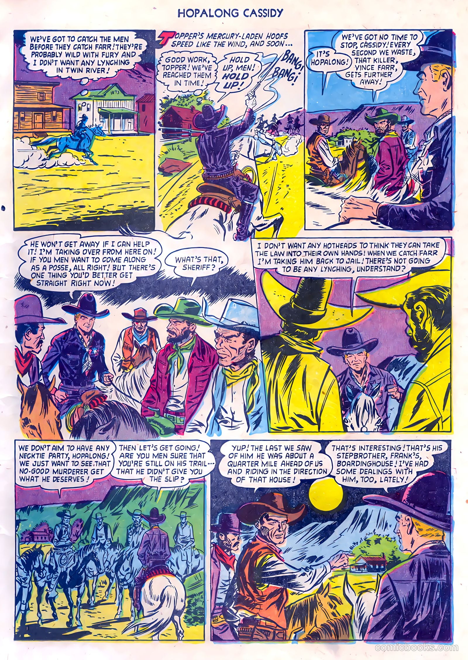 Hopalong Cassidy #85 (1953) — page 11