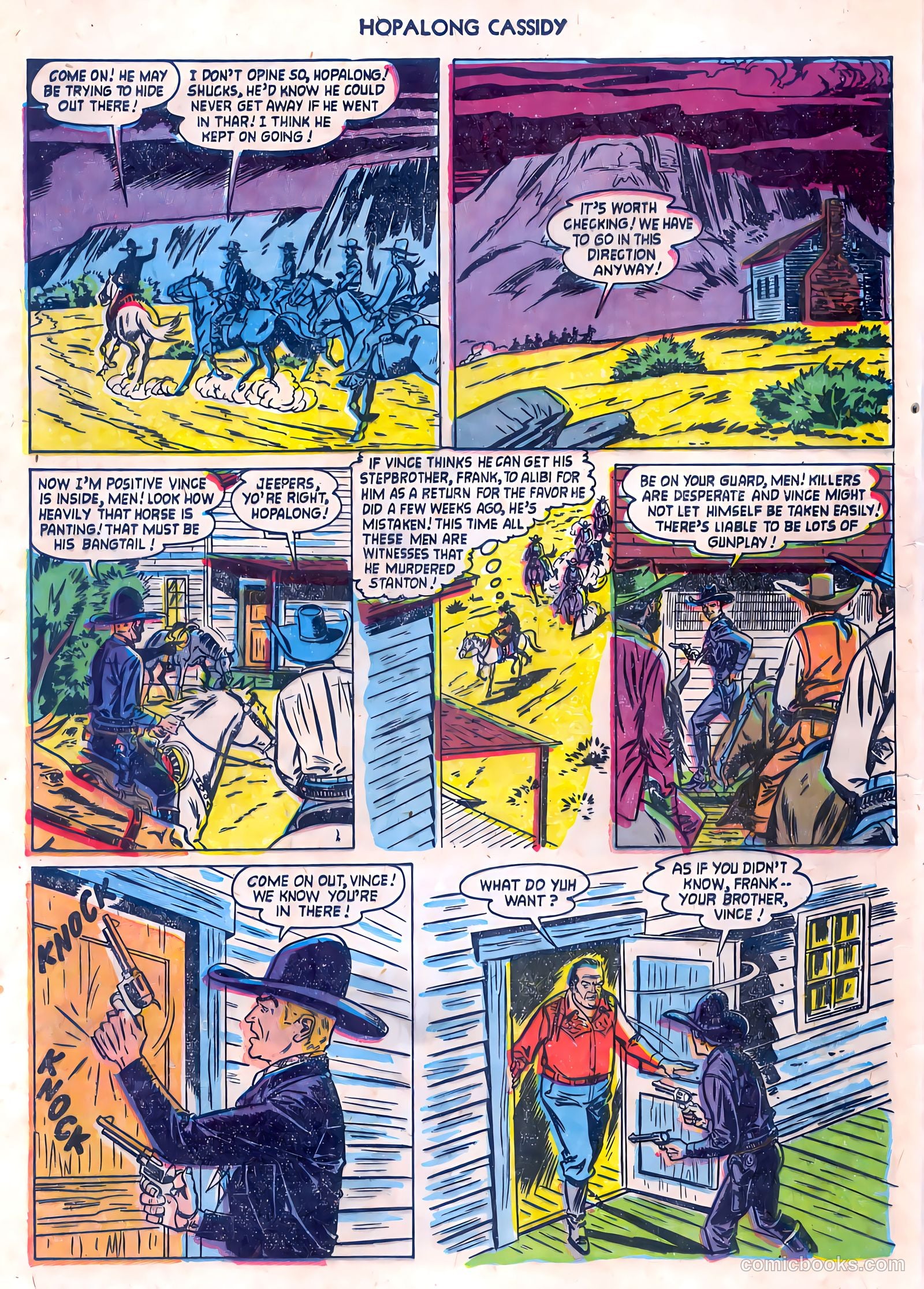 Hopalong Cassidy #85 (1953) — page 12