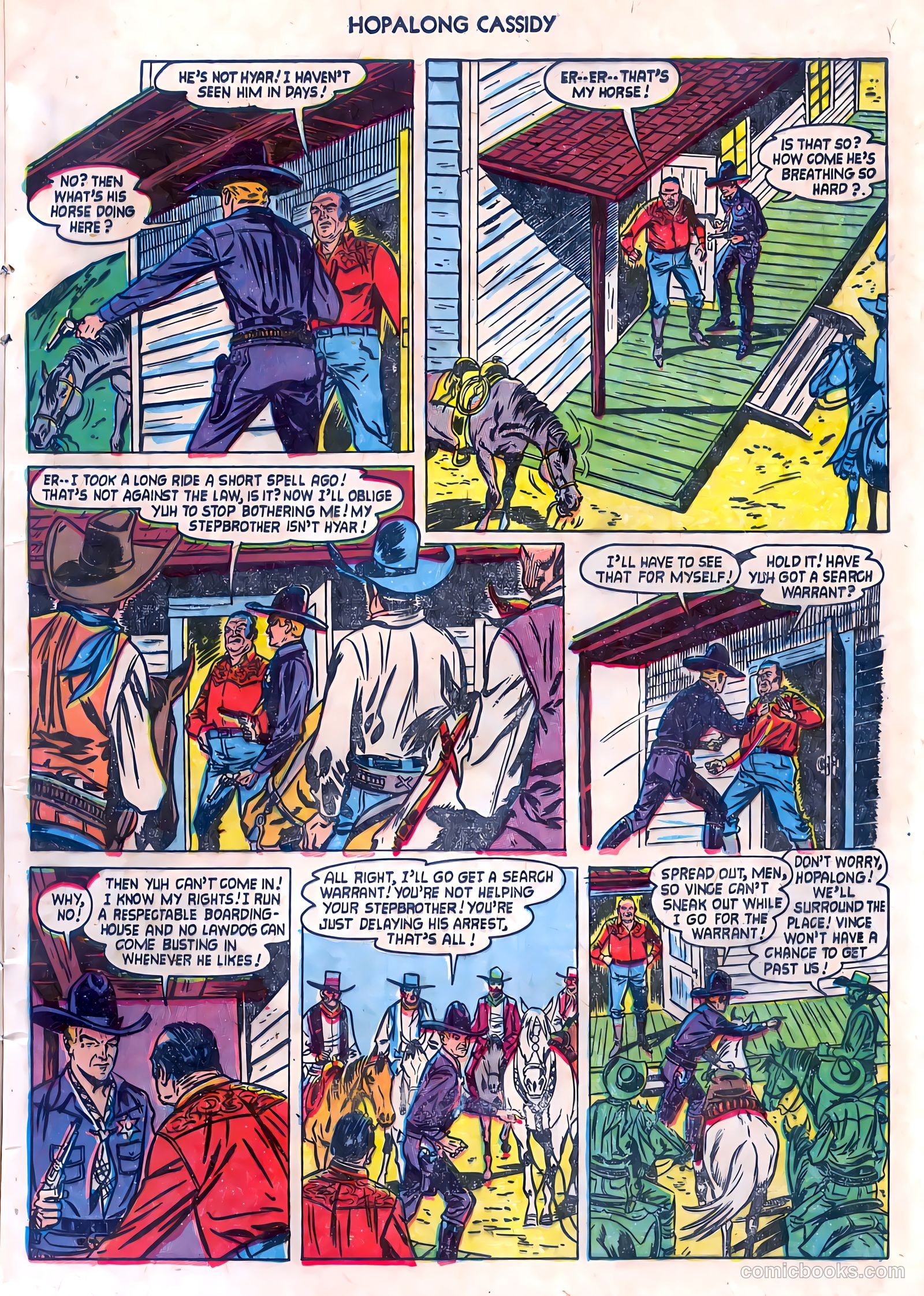 Hopalong Cassidy #85 (1953) — page 13