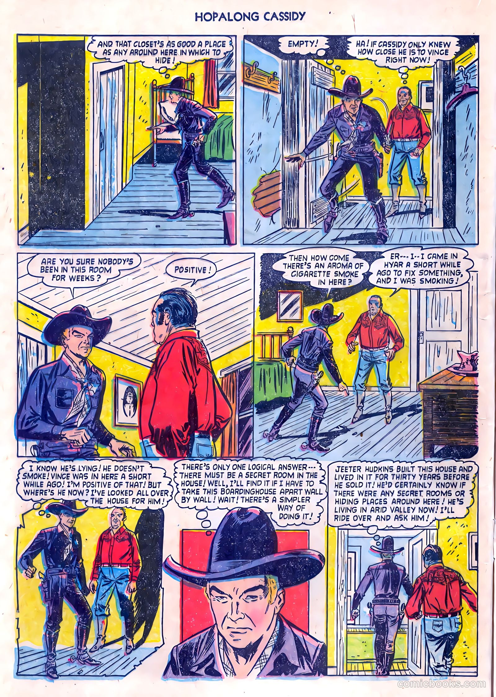 Hopalong Cassidy #85 (1953) — page 16