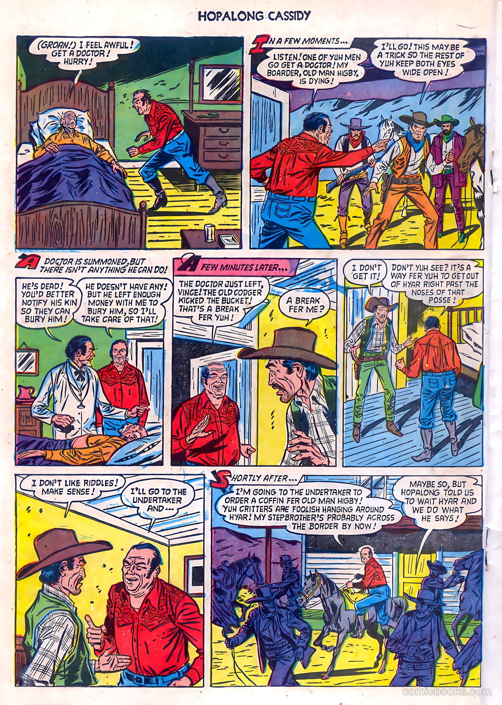 Hopalong Cassidy #85 (1953) — page 18