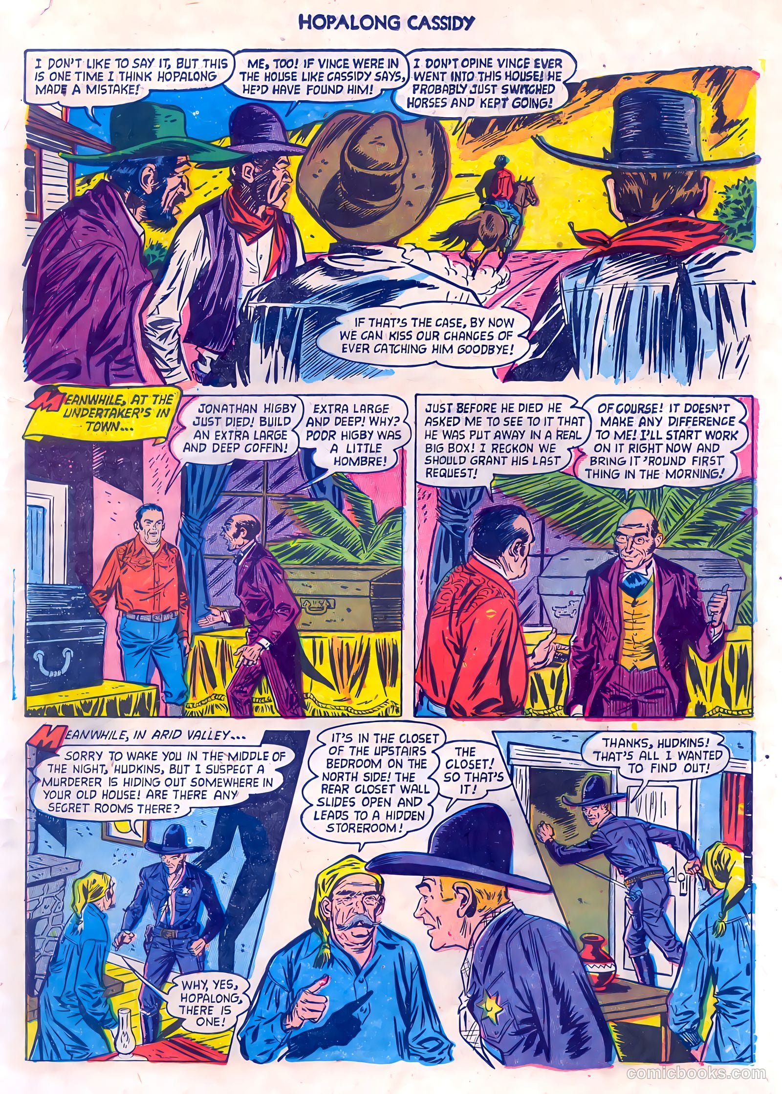 Hopalong Cassidy #85 (1953) — page 19