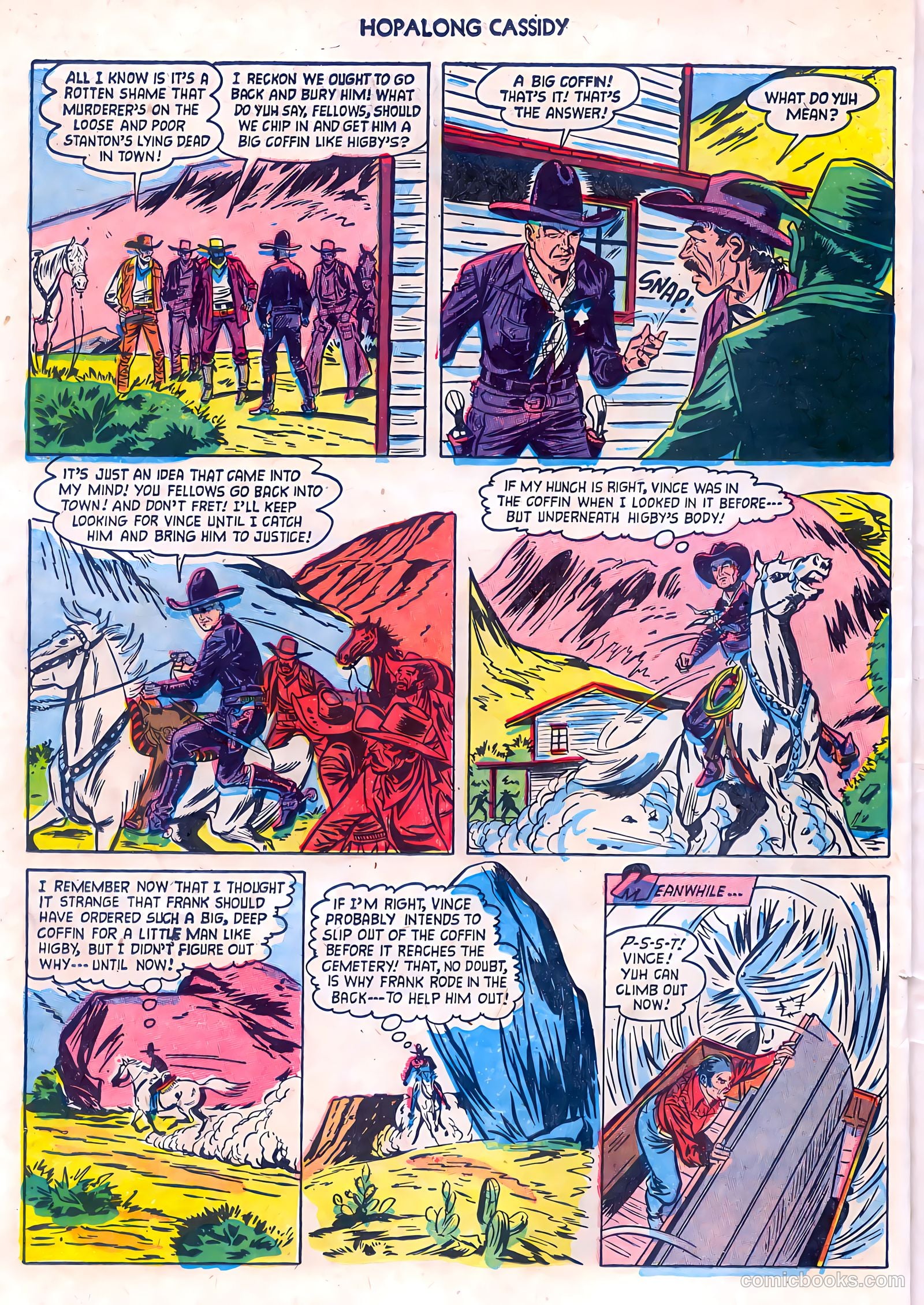 Hopalong Cassidy #85 (1953) — page 22