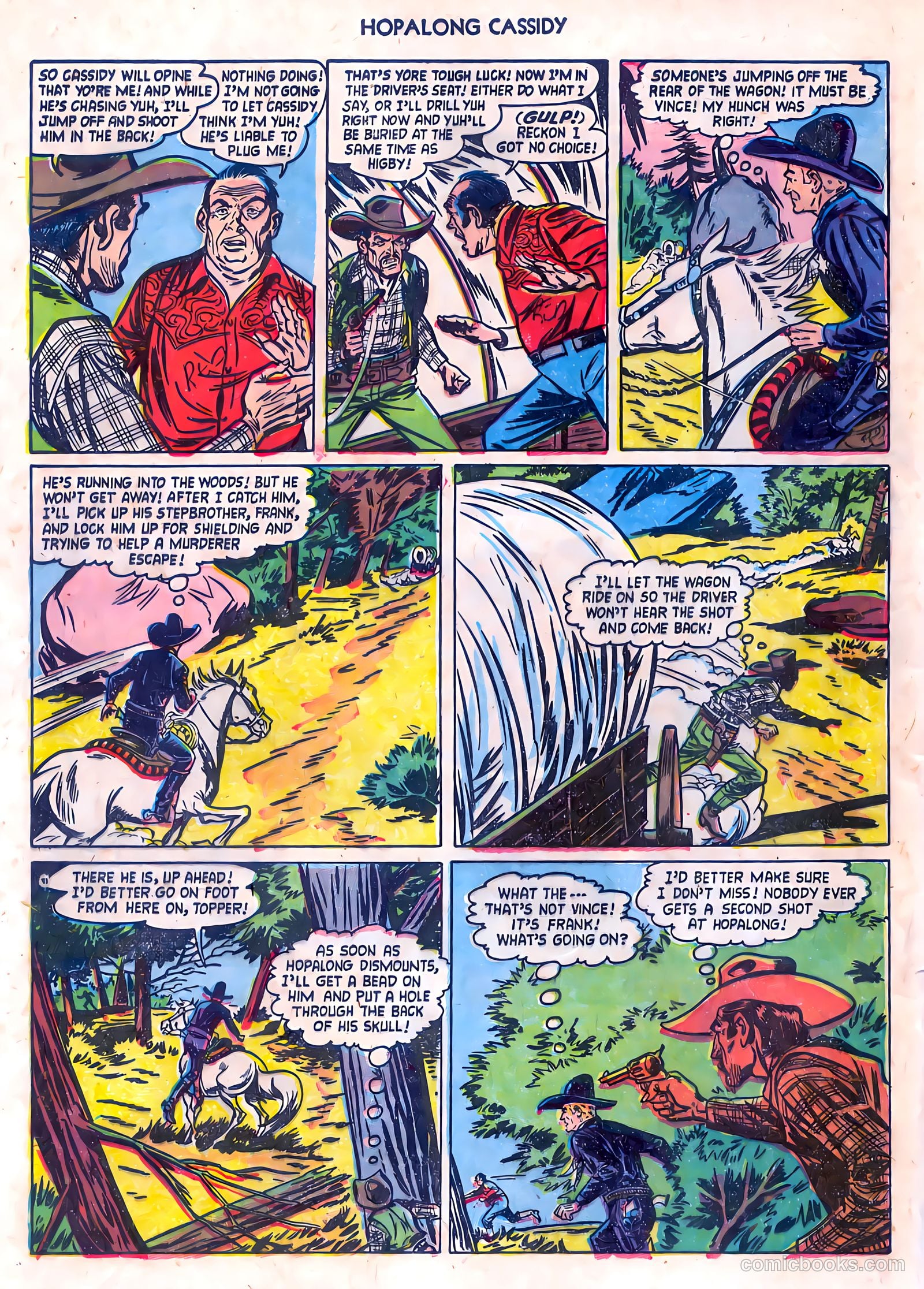Hopalong Cassidy #85 (1953) — page 24