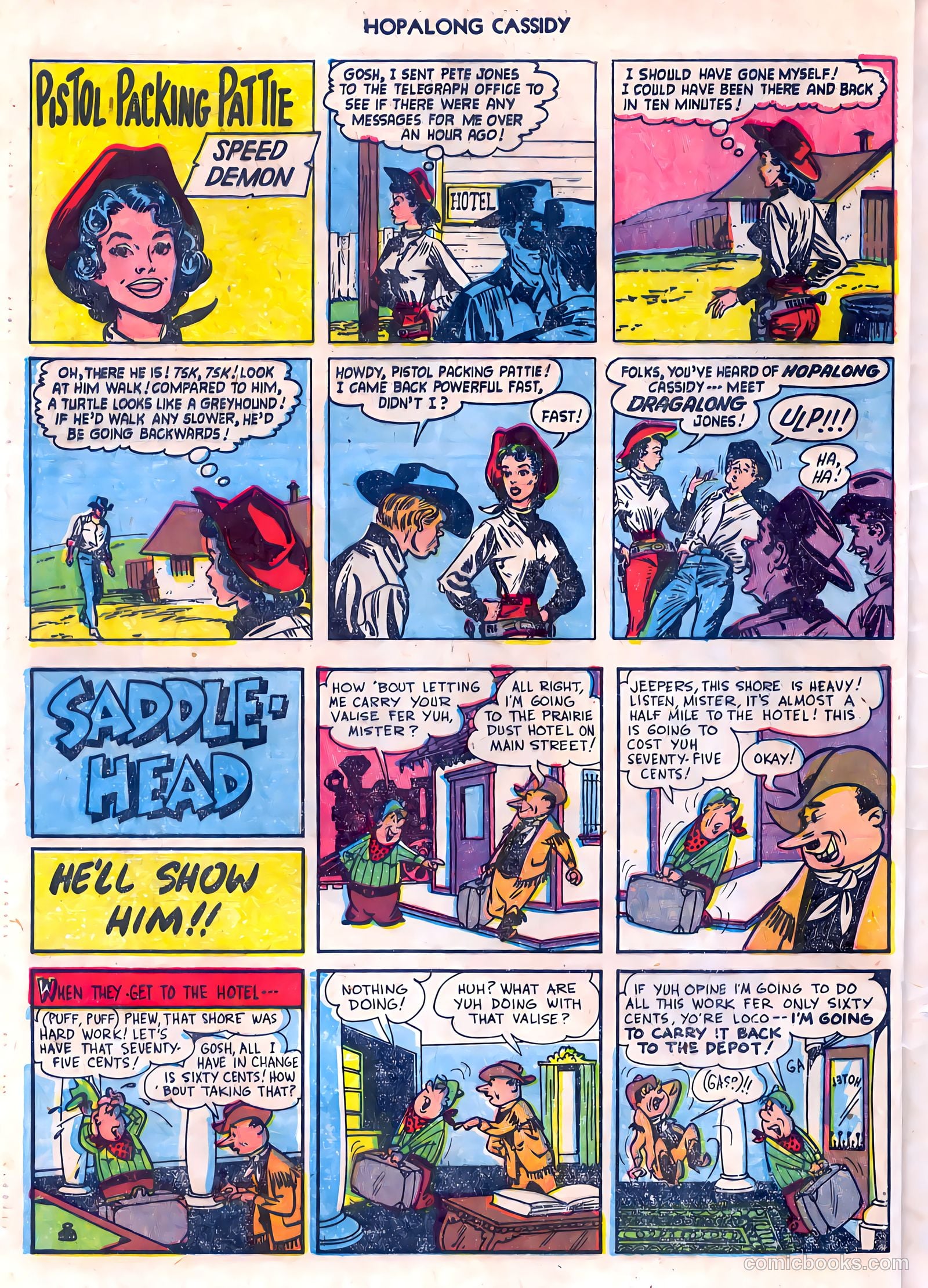 Hopalong Cassidy #85 (1953) — page 28