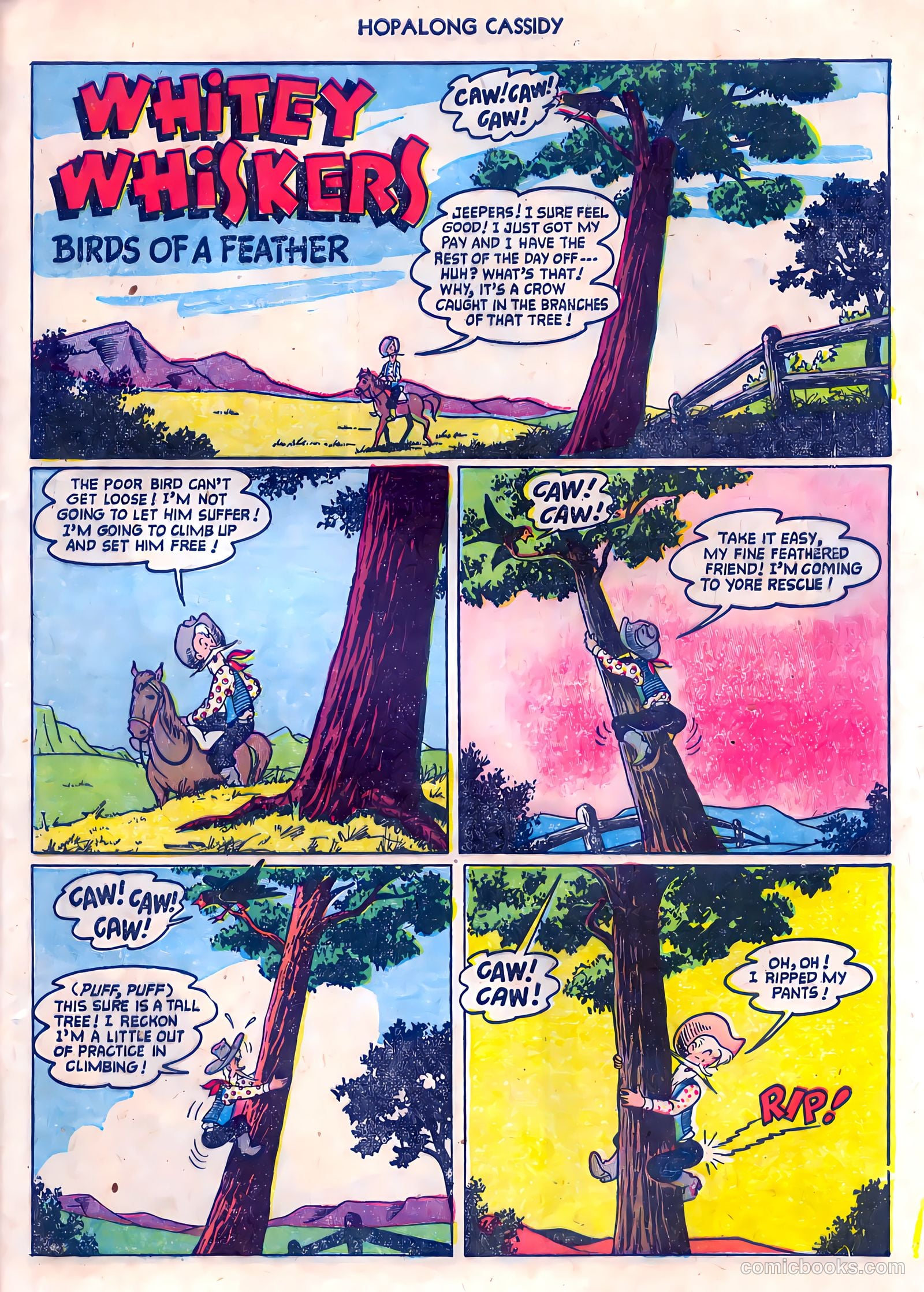 Hopalong Cassidy #85 (1953) — page 29