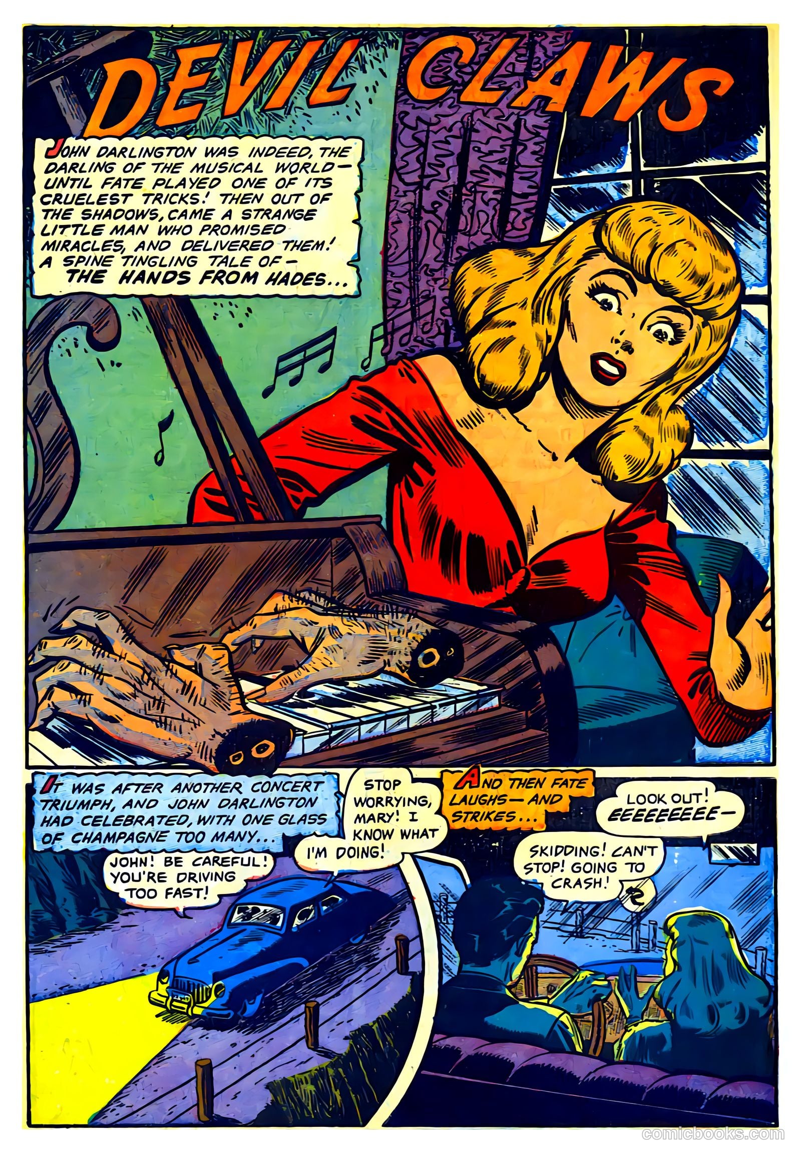 Horrific #3 (1952) — page 2 of 7