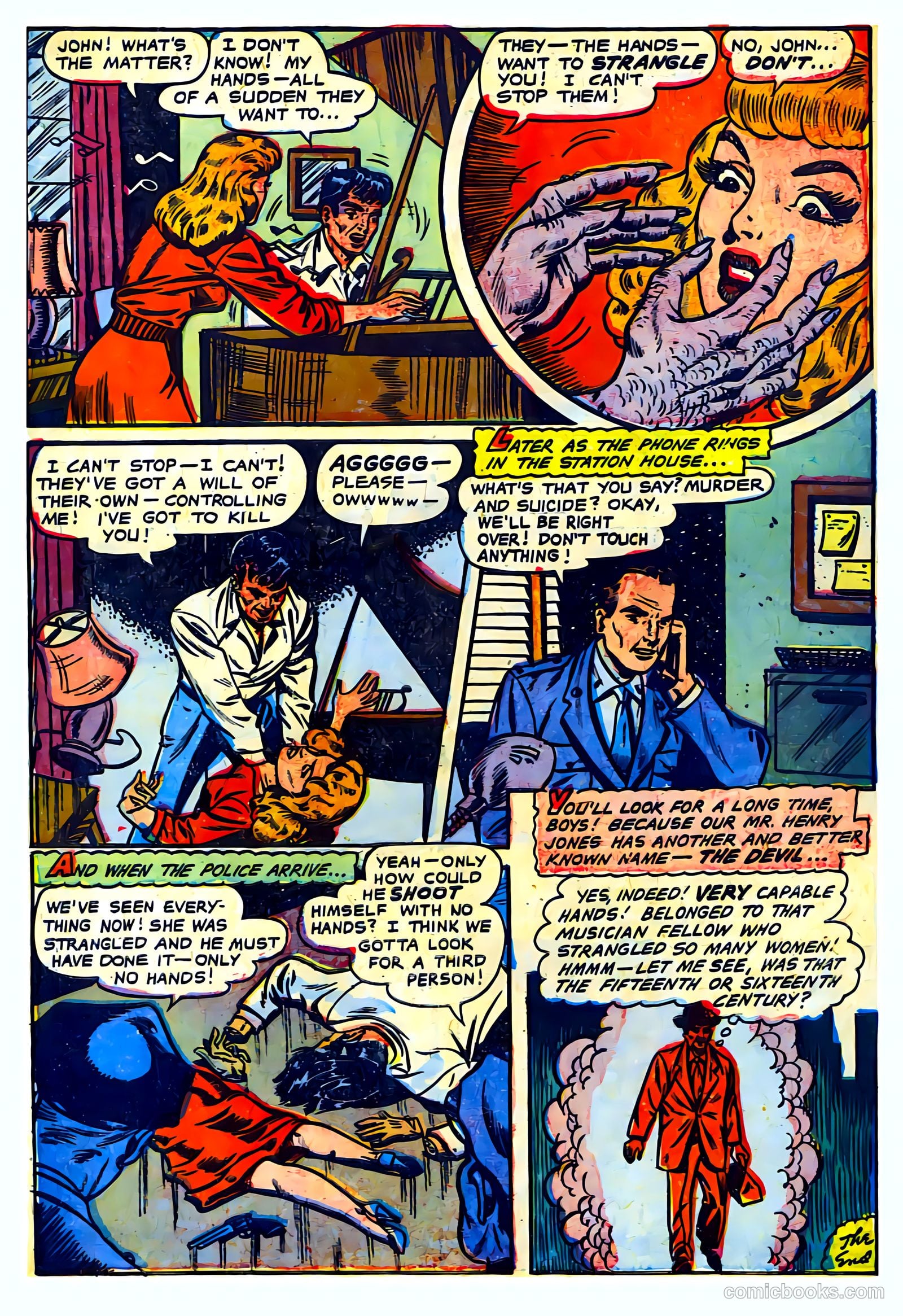 Horrific #3 (1952) — page 7 of 7