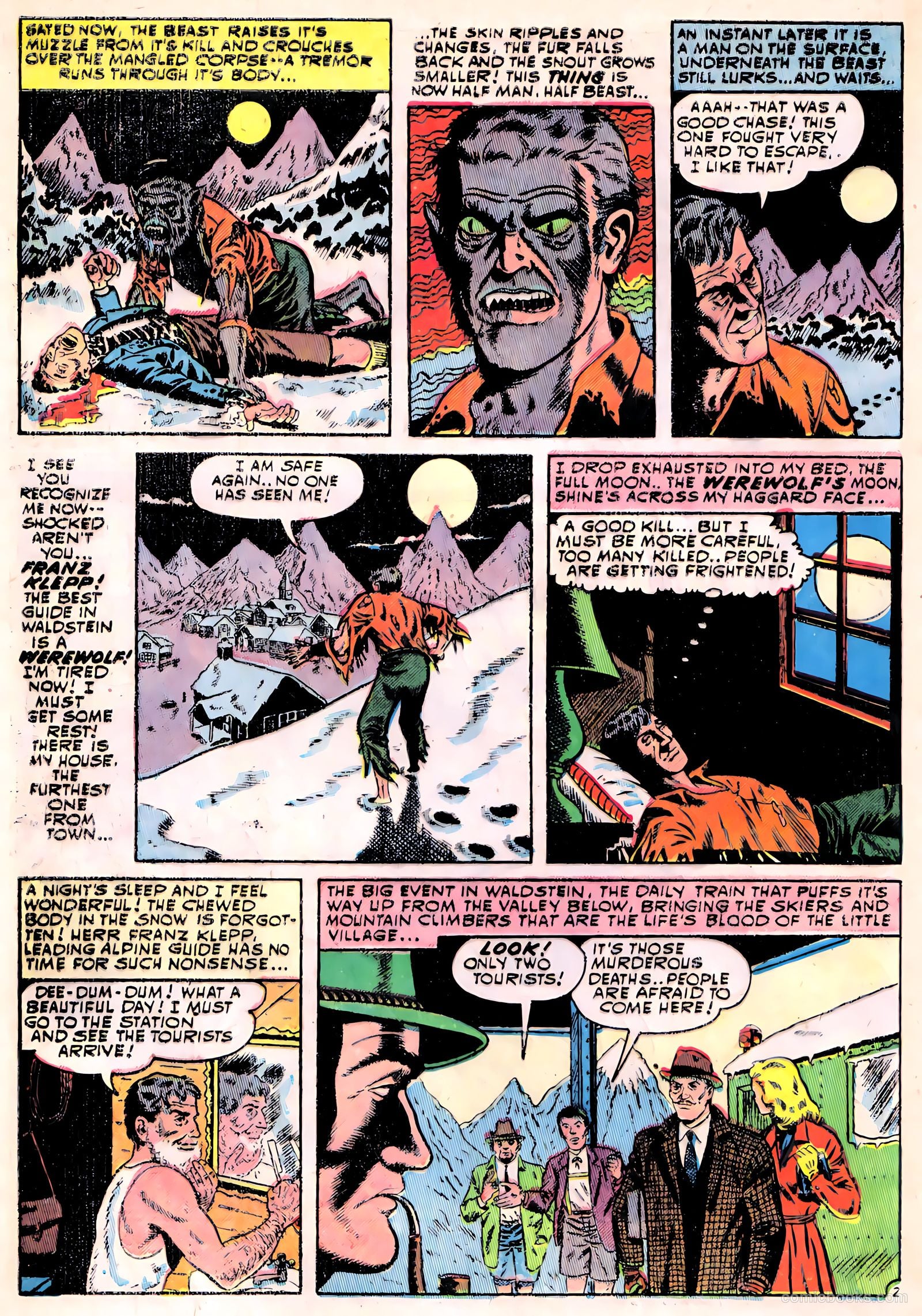 Horror from the Tomb #1 (1954) — page 4
