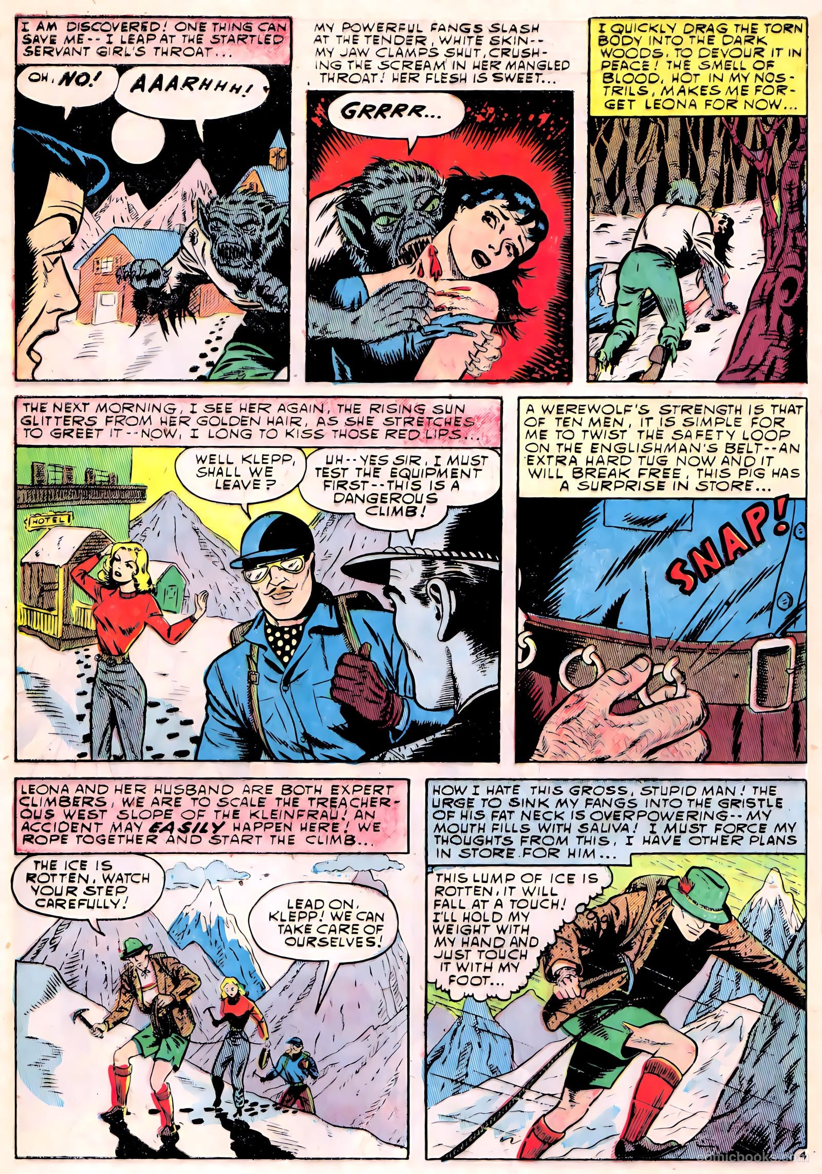 Horror from the Tomb #1 (1954) — page 6