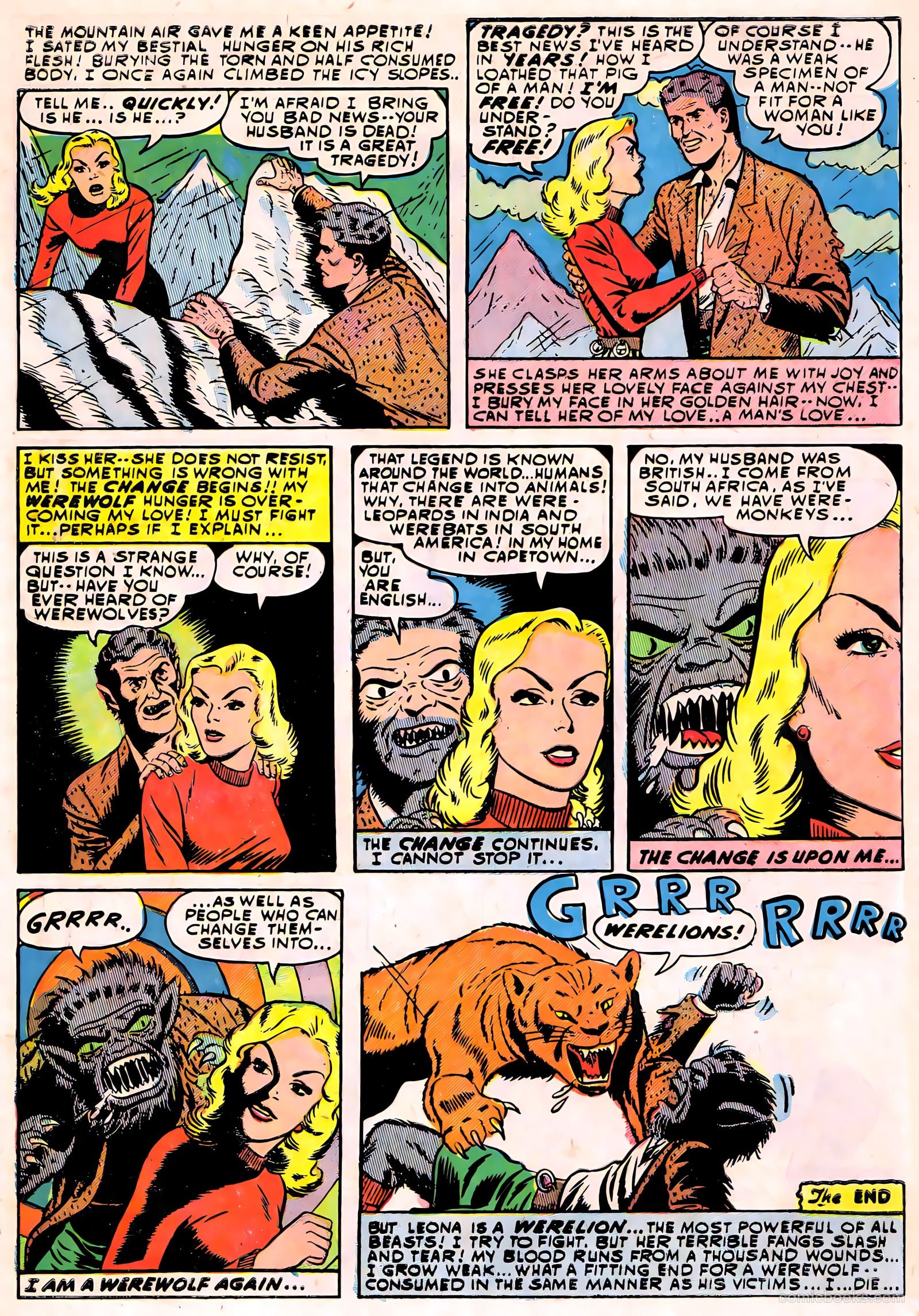 Horror from the Tomb #1 (1954) — page 8