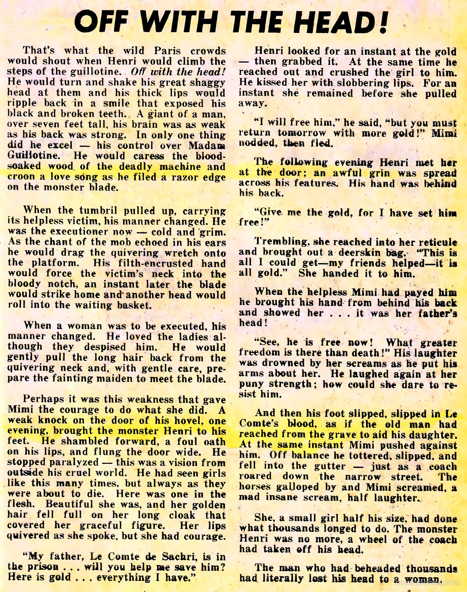 Horror from the Tomb #1 (1954) — page 27