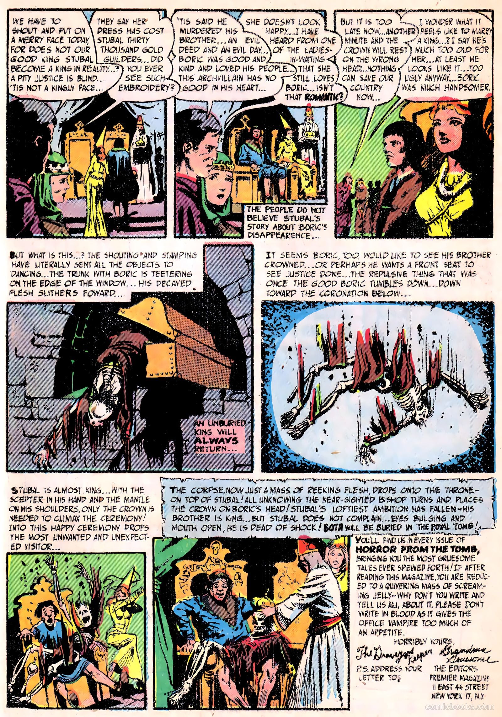 Horror from the Tomb #1 (1954) — page 33