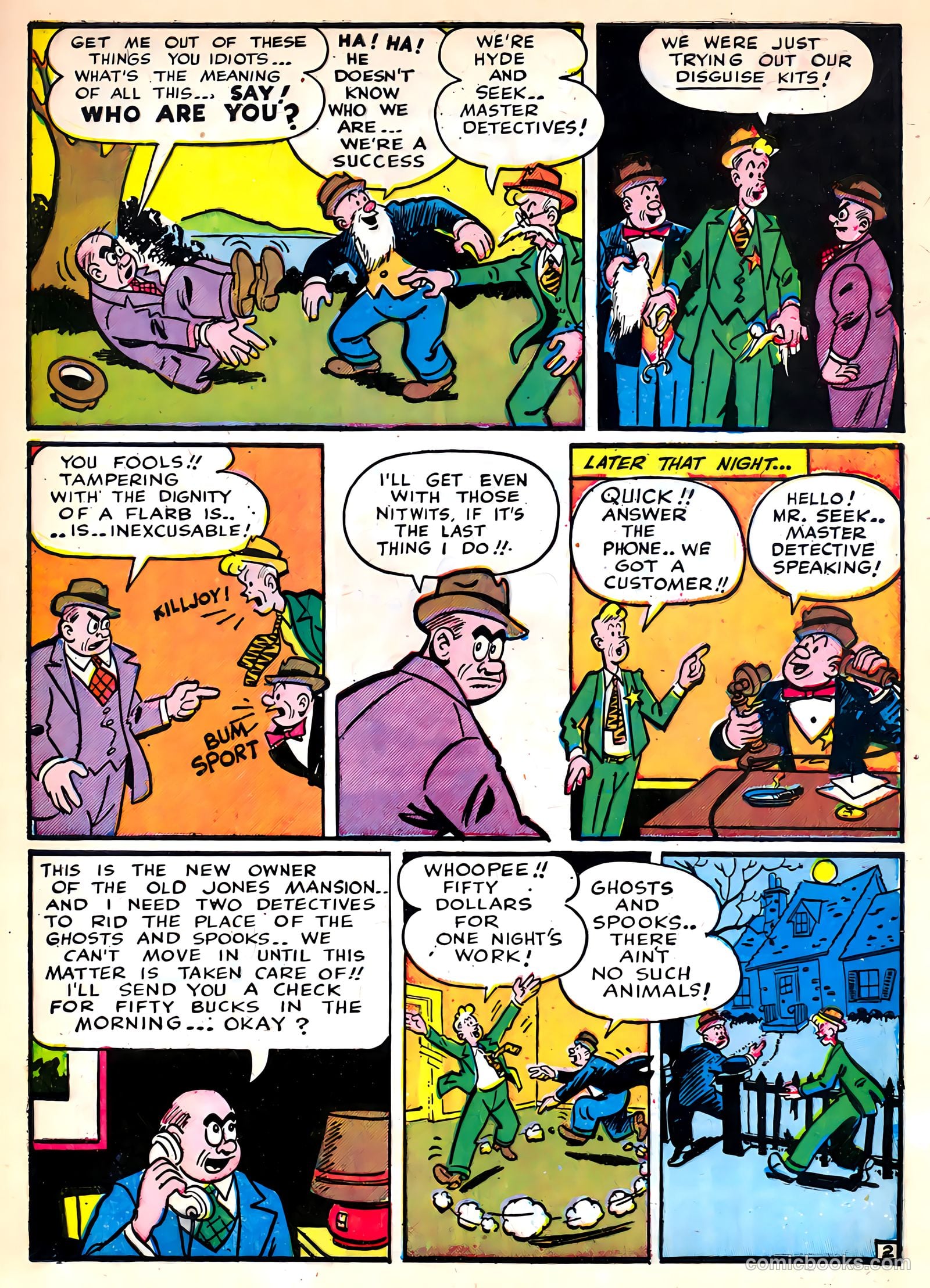 Horsefeathers #1 (1945) — page 9