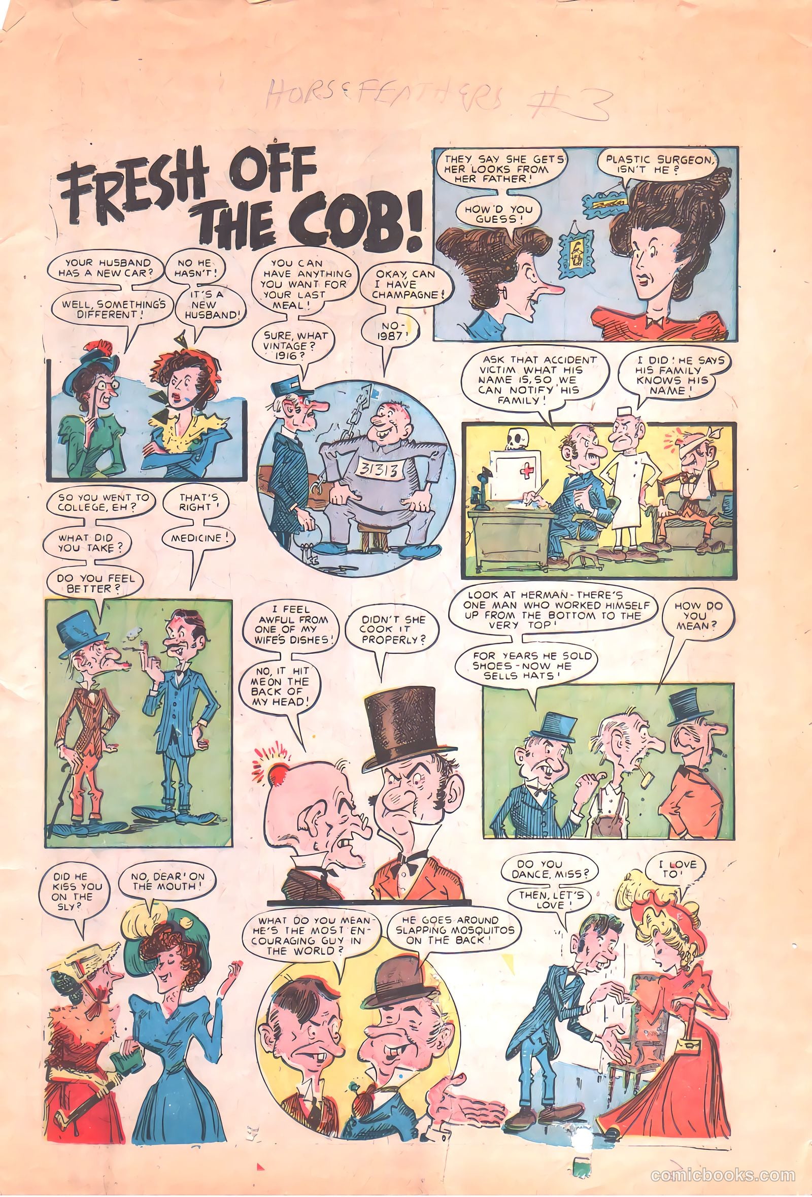 Horsefeathers #3 (1948) — page 3