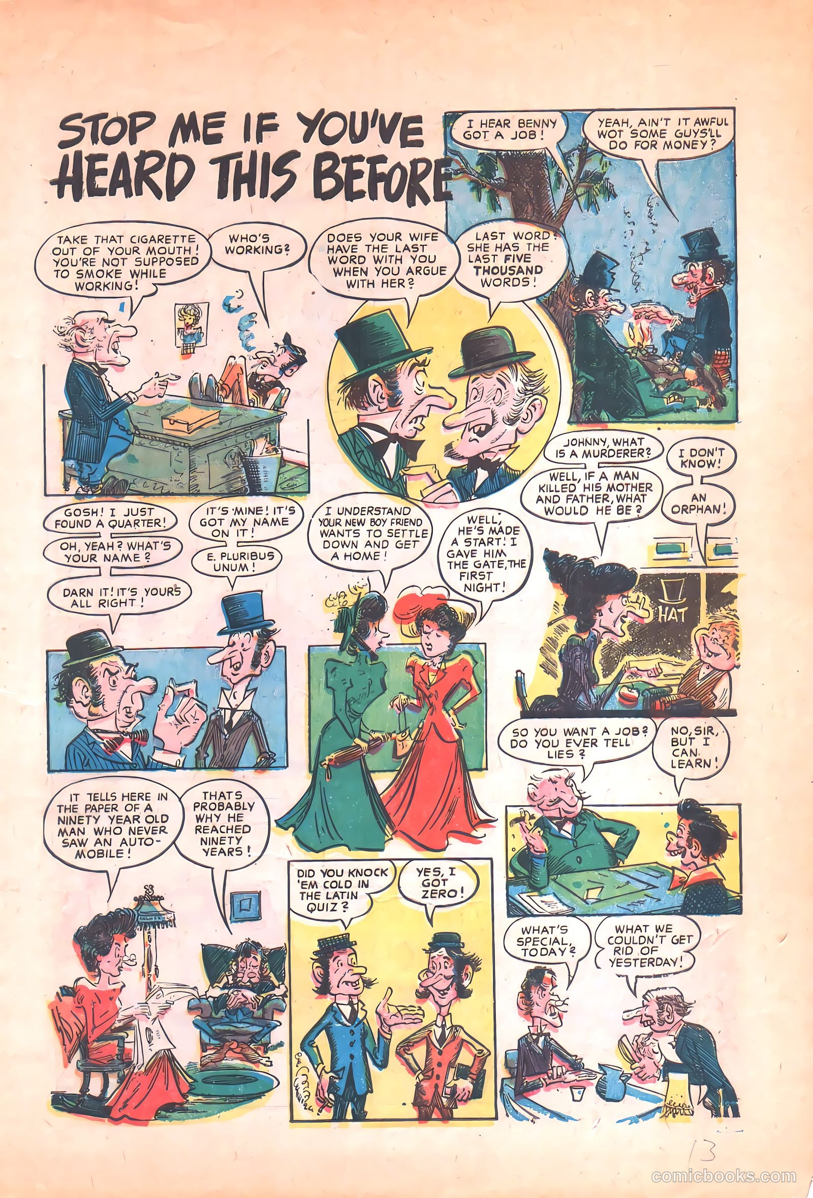 Horsefeathers #3 (1948) — page 13