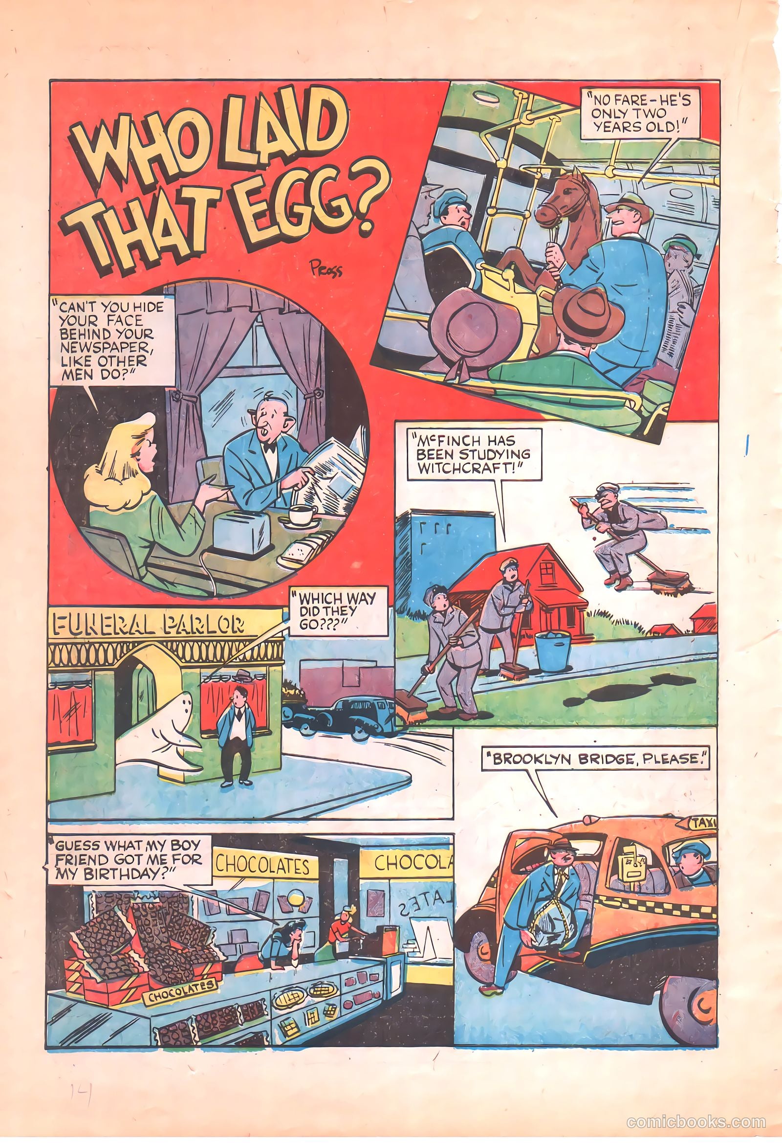 Horsefeathers #3 (1948) — page 14
