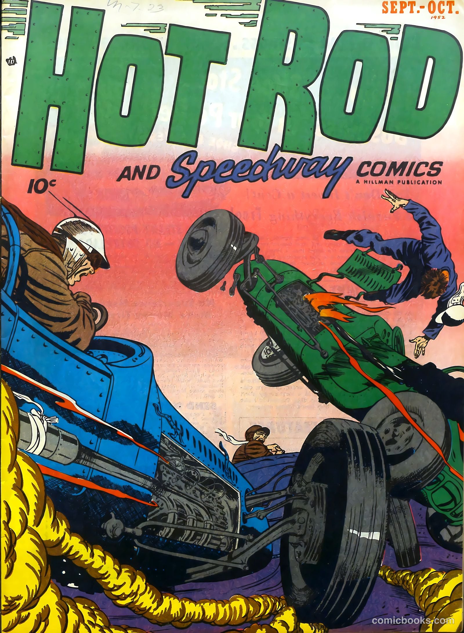 Hot Rod and Speedway Comics #2 cover