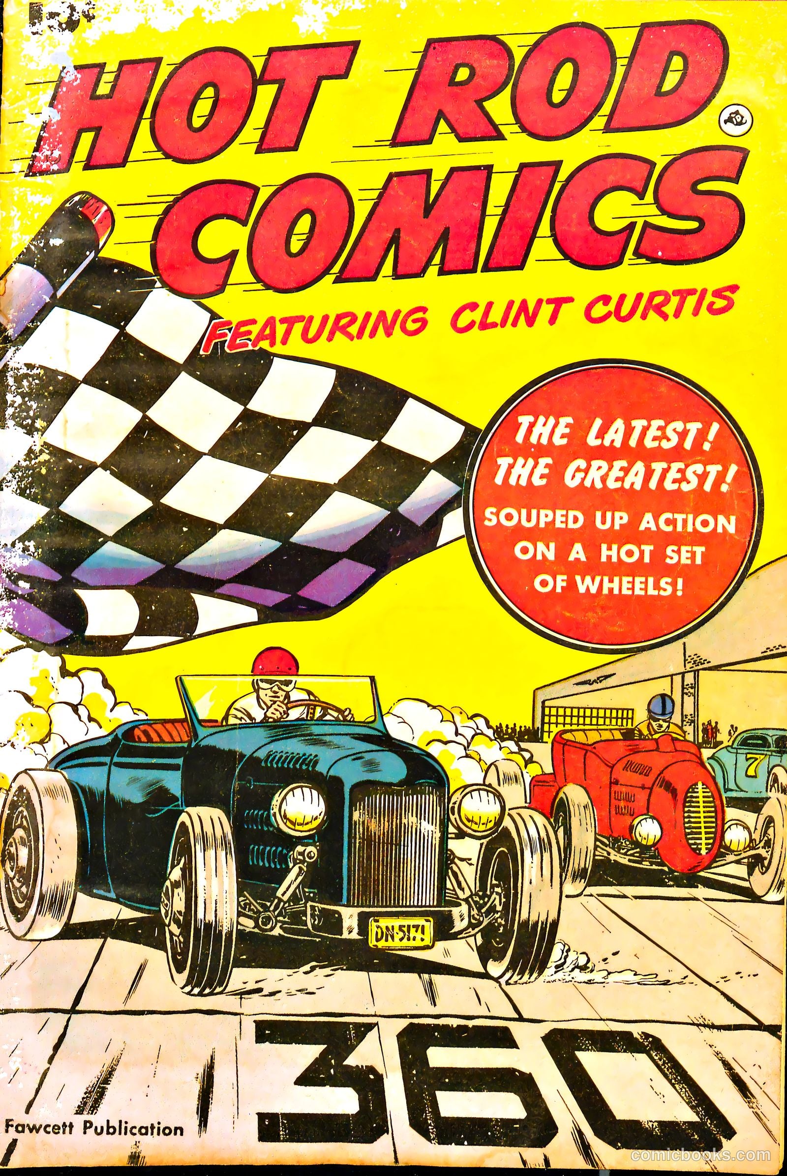 Hot Rod Comics #1 cover