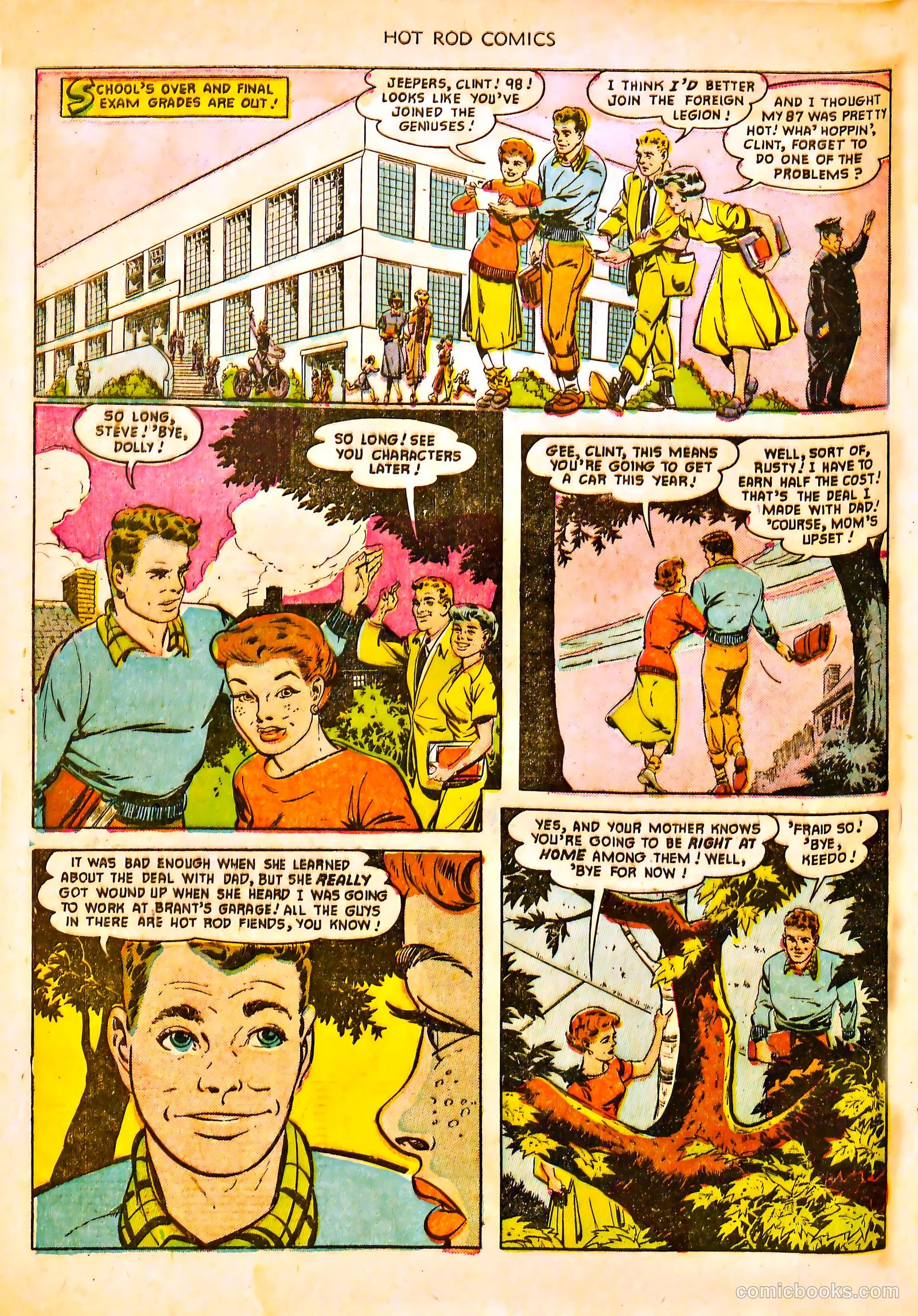Hot Rod Comics #1 (1951) — page 4 of 35