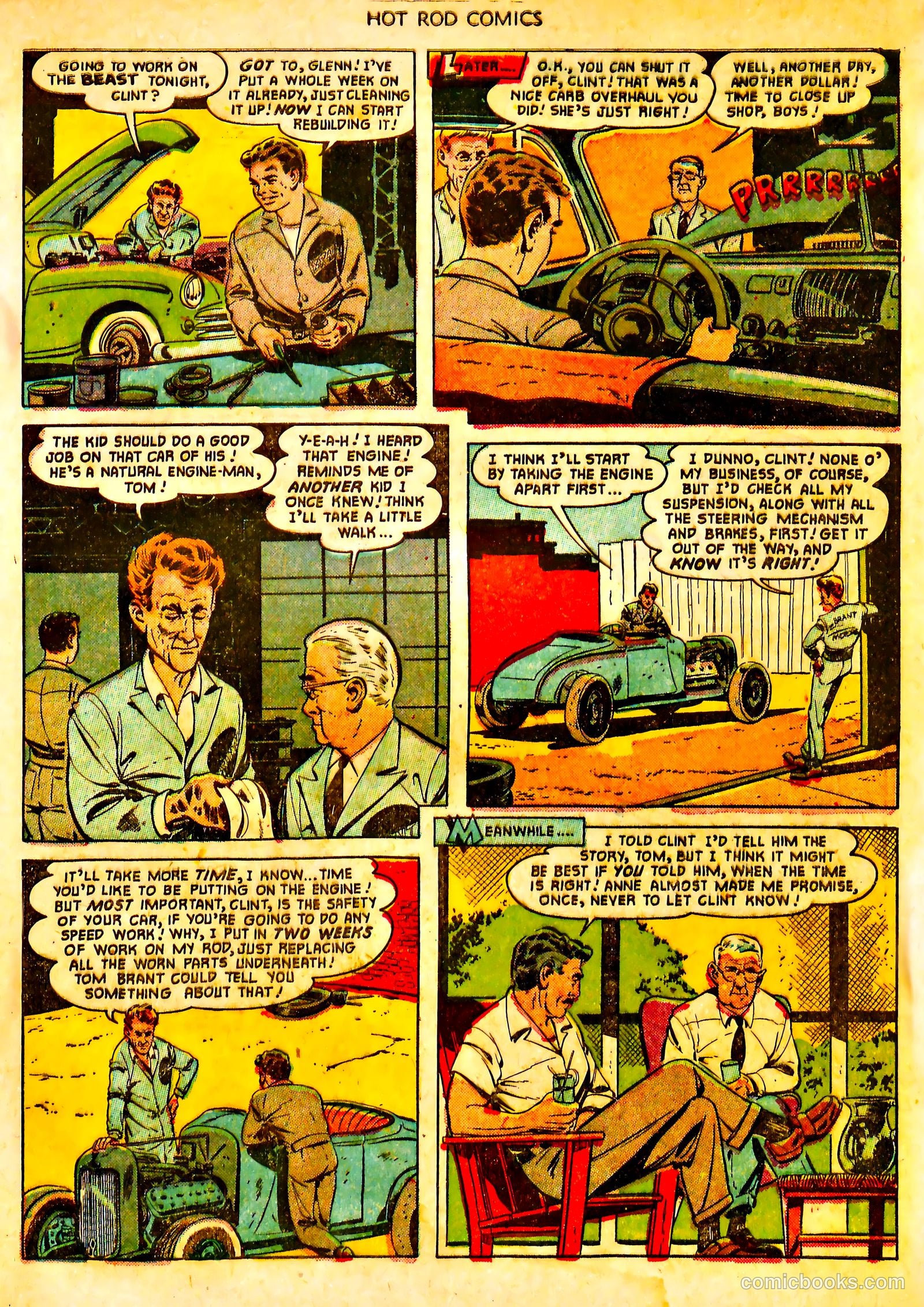 Hot Rod Comics #1 (1951) — page 9 of 35