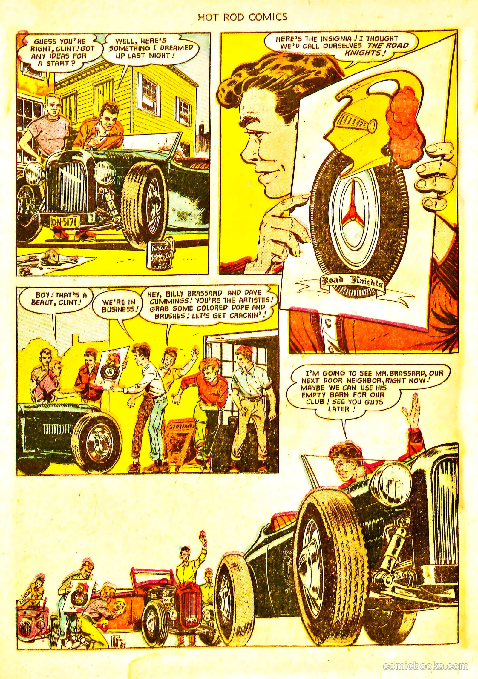 Hot Rod Comics #1 (1951) — page 23 of 35