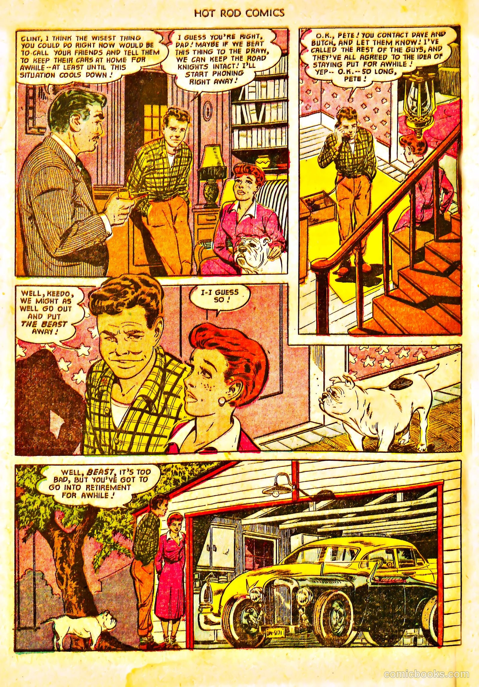 Hot Rod Comics #1 (1951) — page 27 of 35