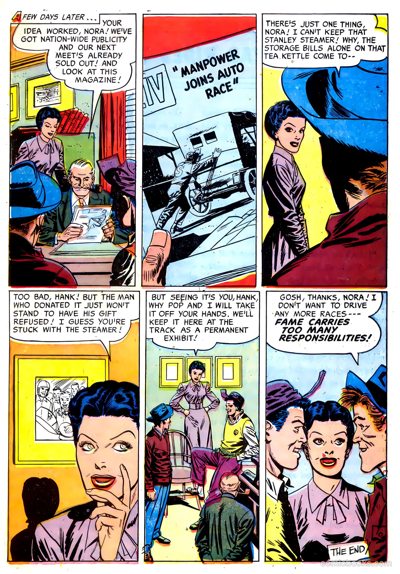 Hot Rod King #1 (1952) — page 16