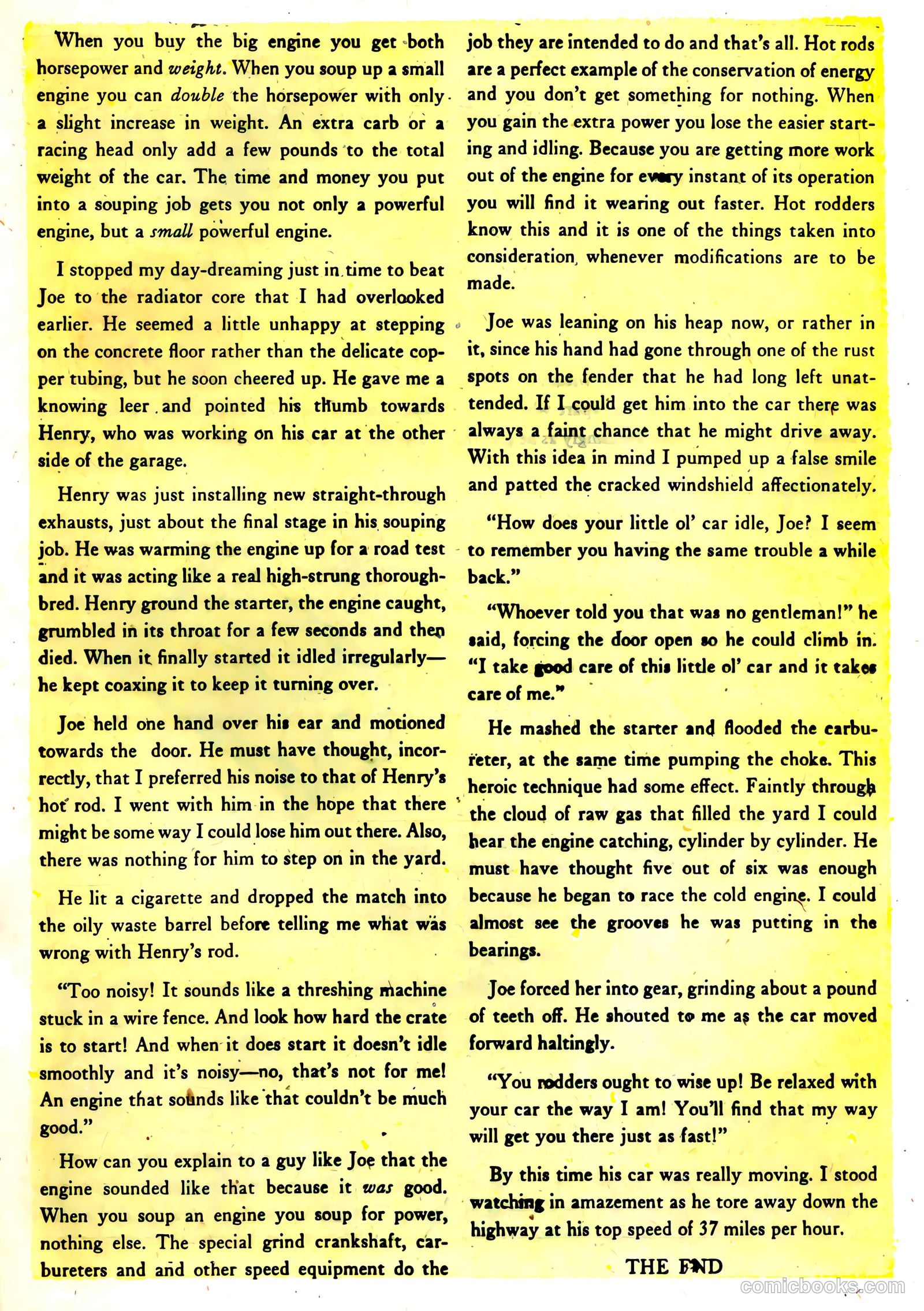 Hot Rod King #1 (1952) — page 18