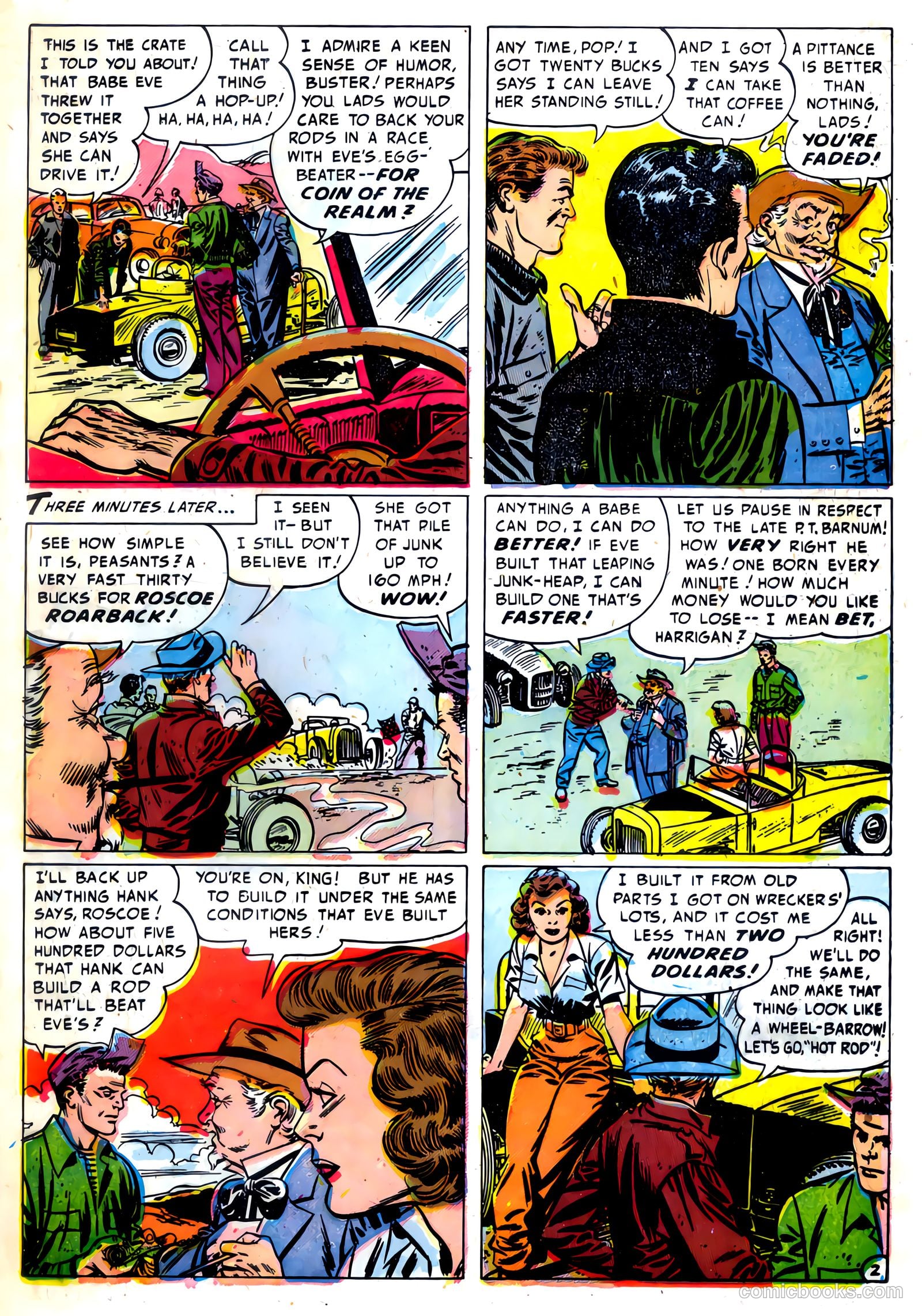 Hot Rod King #1 (1952) — page 20