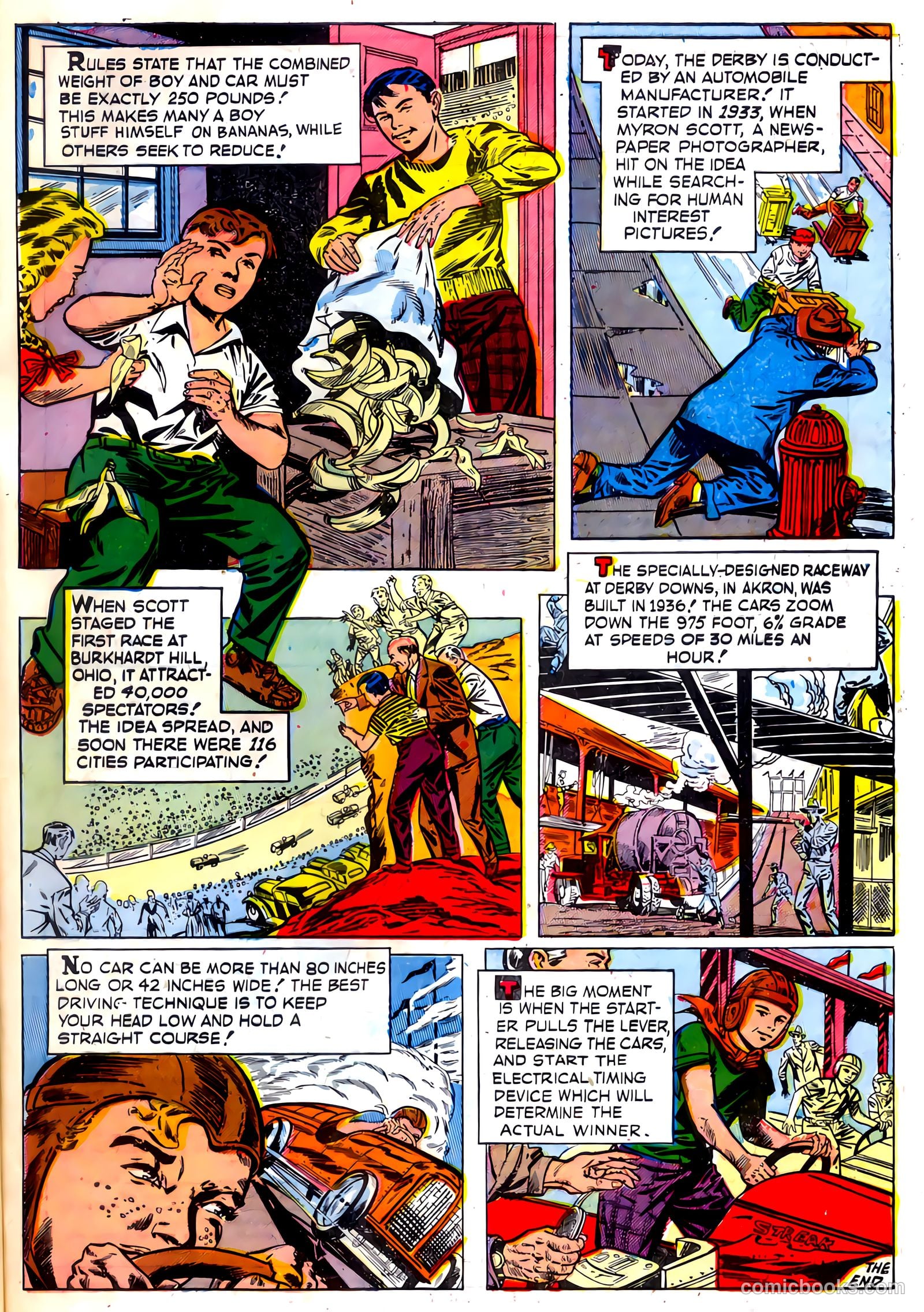 Hot Rod King #1 (1952) — page 34