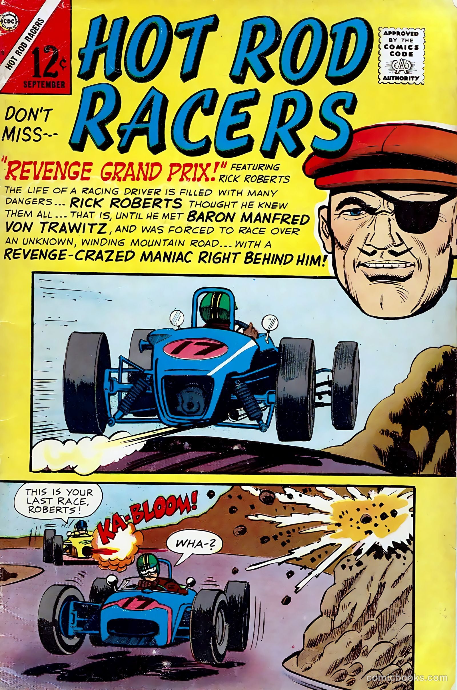 Hot Rod Racers #10 cover