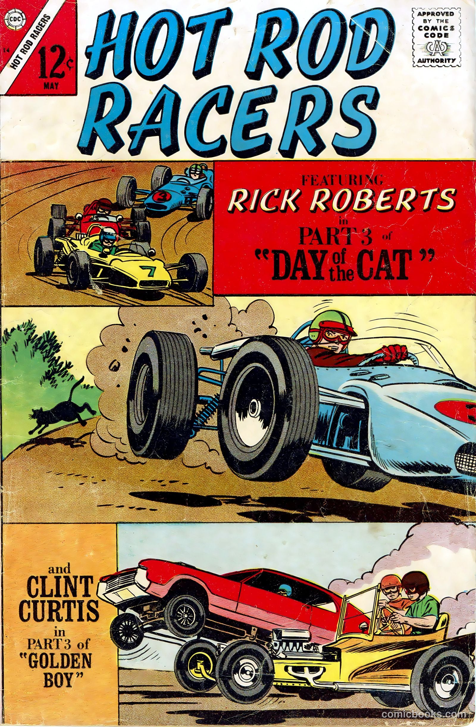 Hot Rod Racers #14 (1967) — page 1 of 36