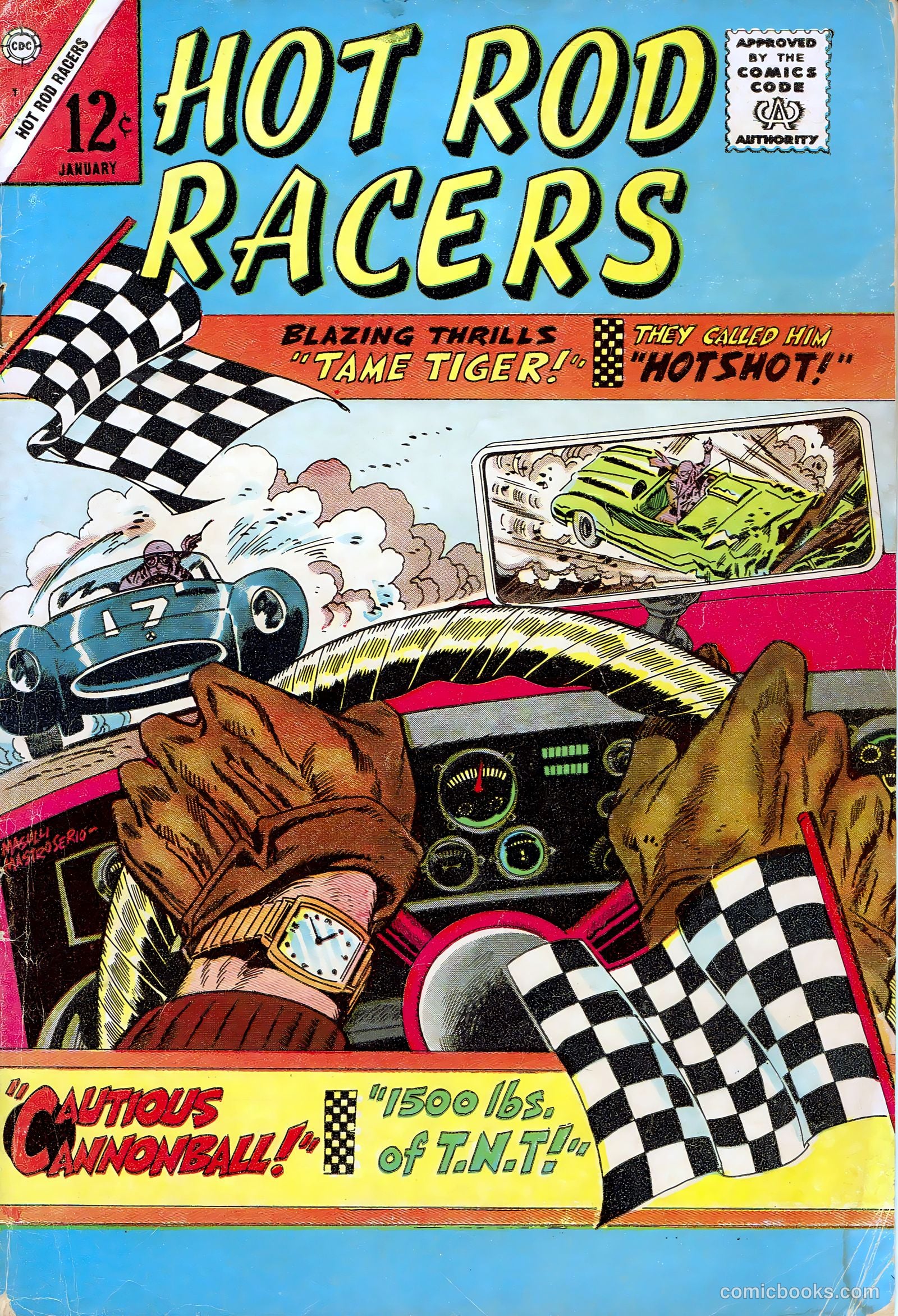 Hot Rod Racers #7 cover
