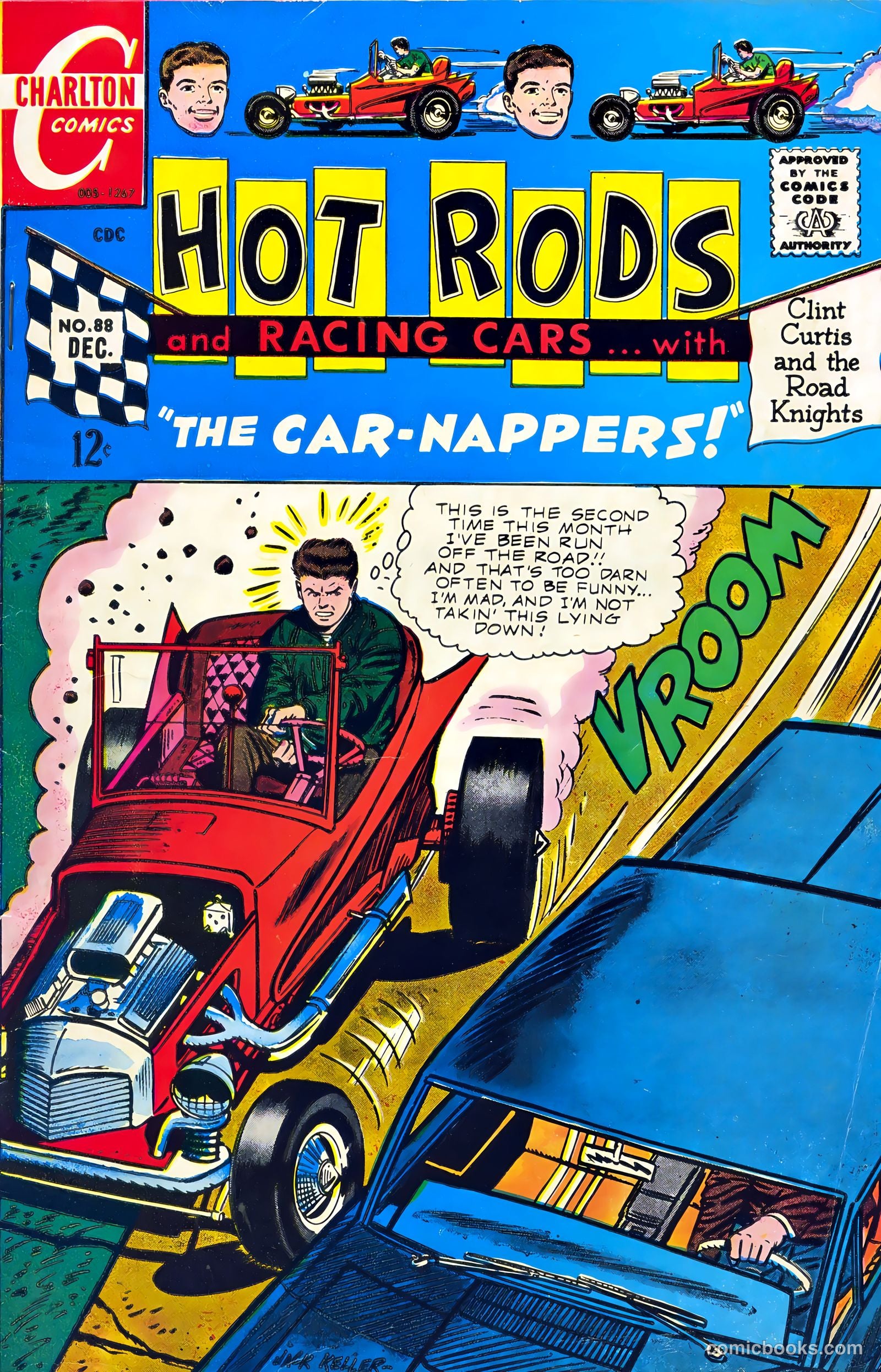 Hot Rods and Racing Cars #88 cover