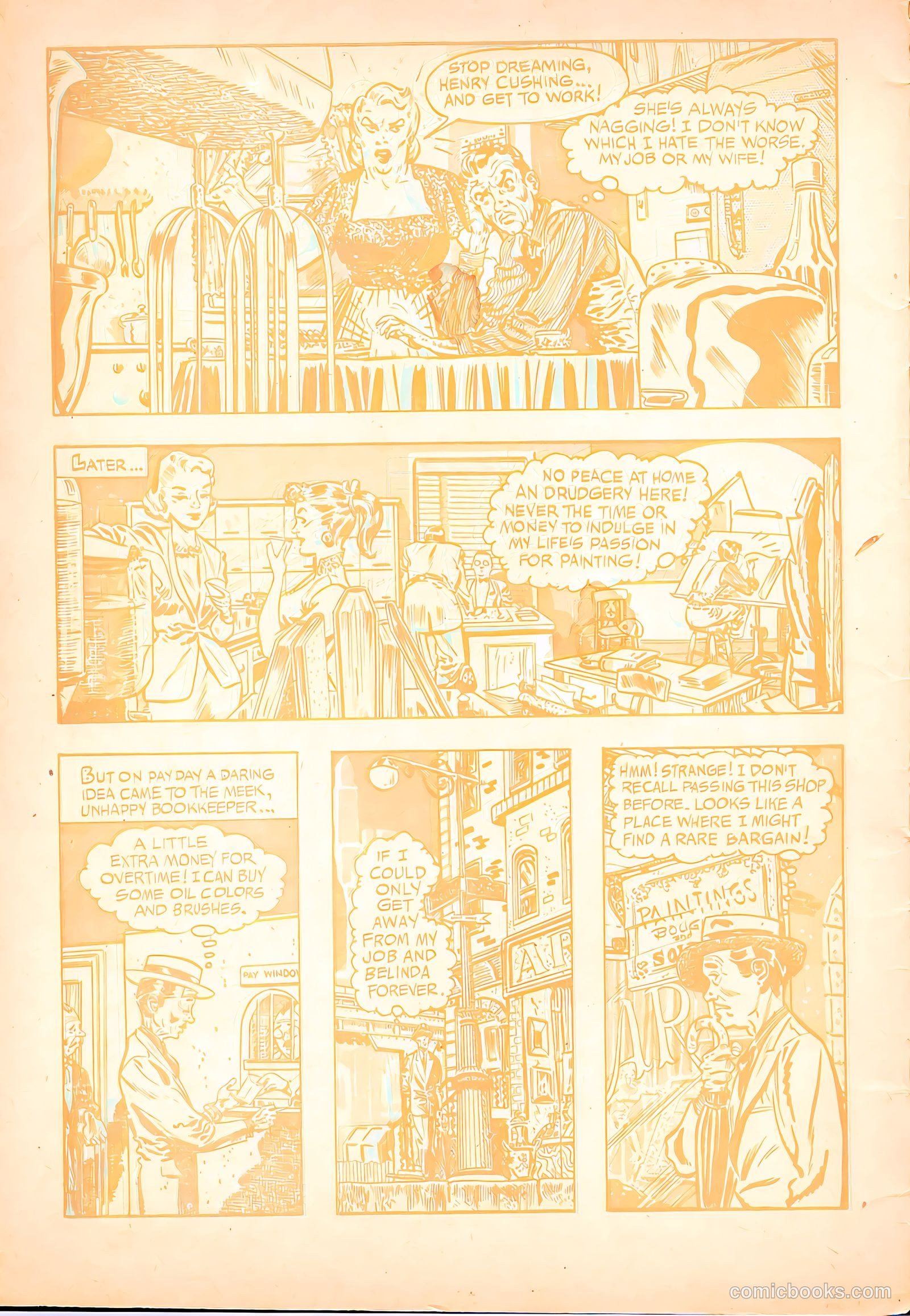 House of Terror #1 (1953) — page 4 of 36