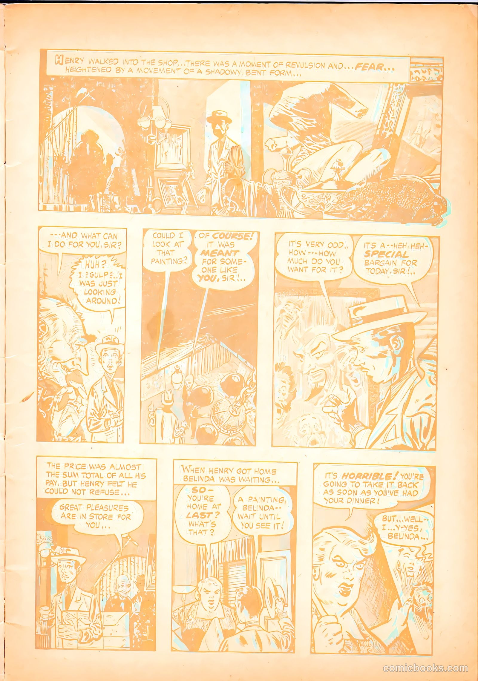 House of Terror #1 (1953) — page 5 of 36