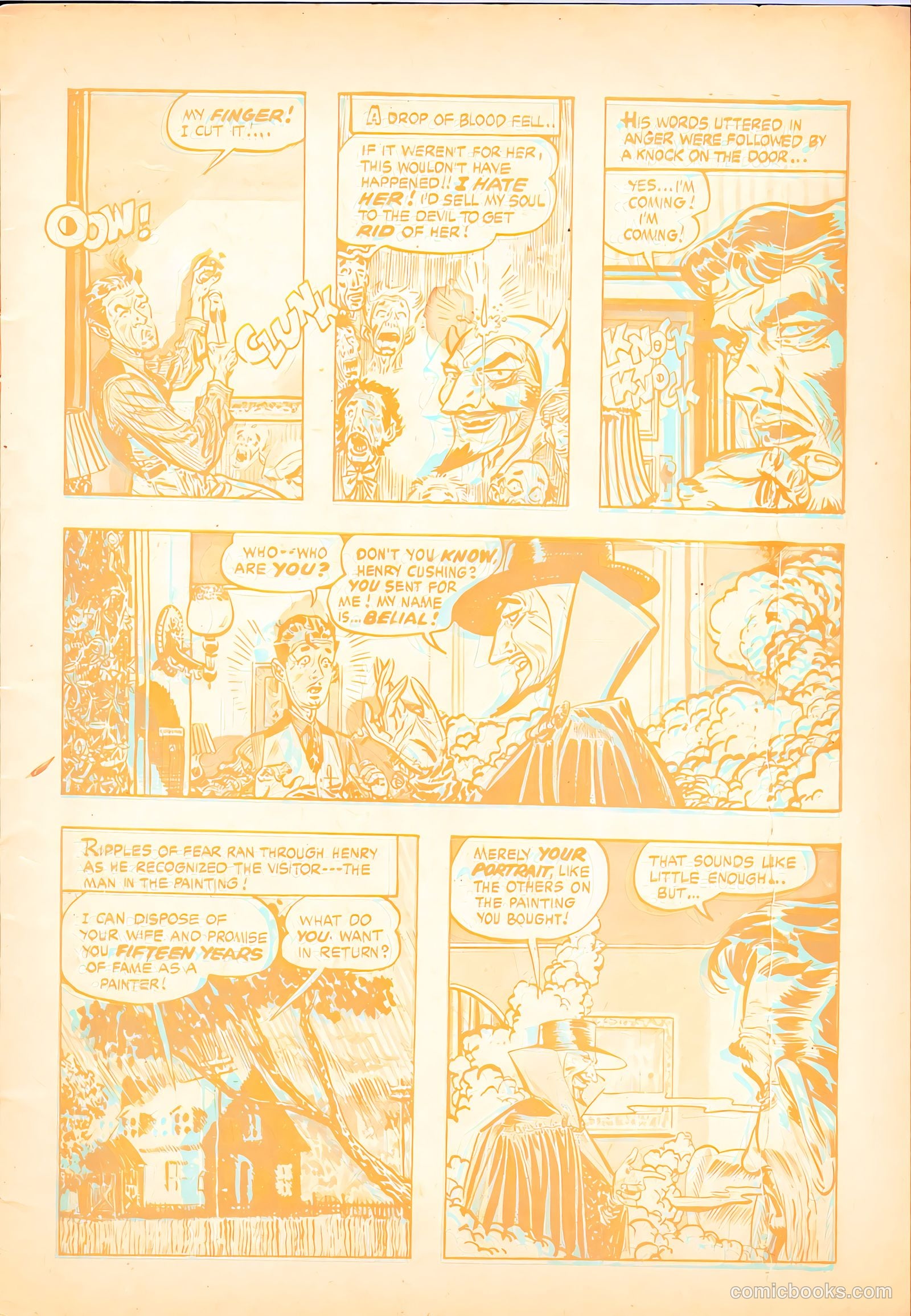 House of Terror #1 (1953) — page 7 of 36