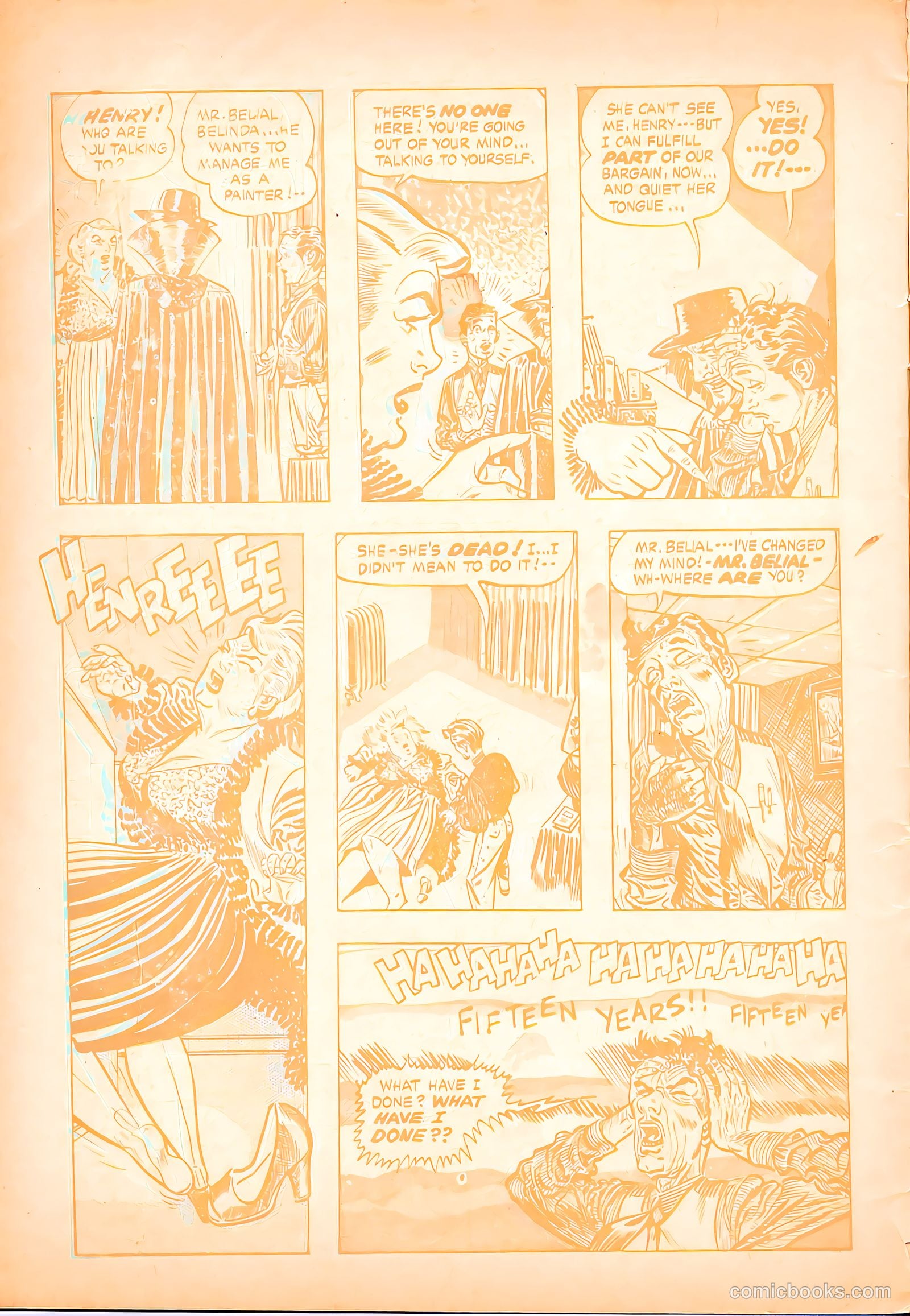House of Terror #1 (1953) — page 8 of 36
