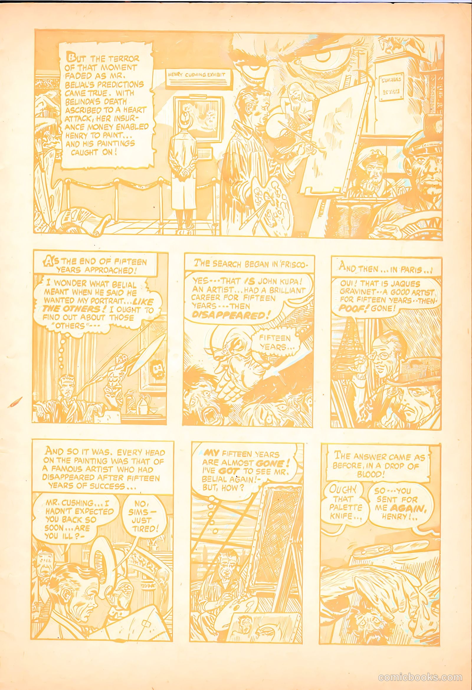 House of Terror #1 (1953) — page 9 of 36
