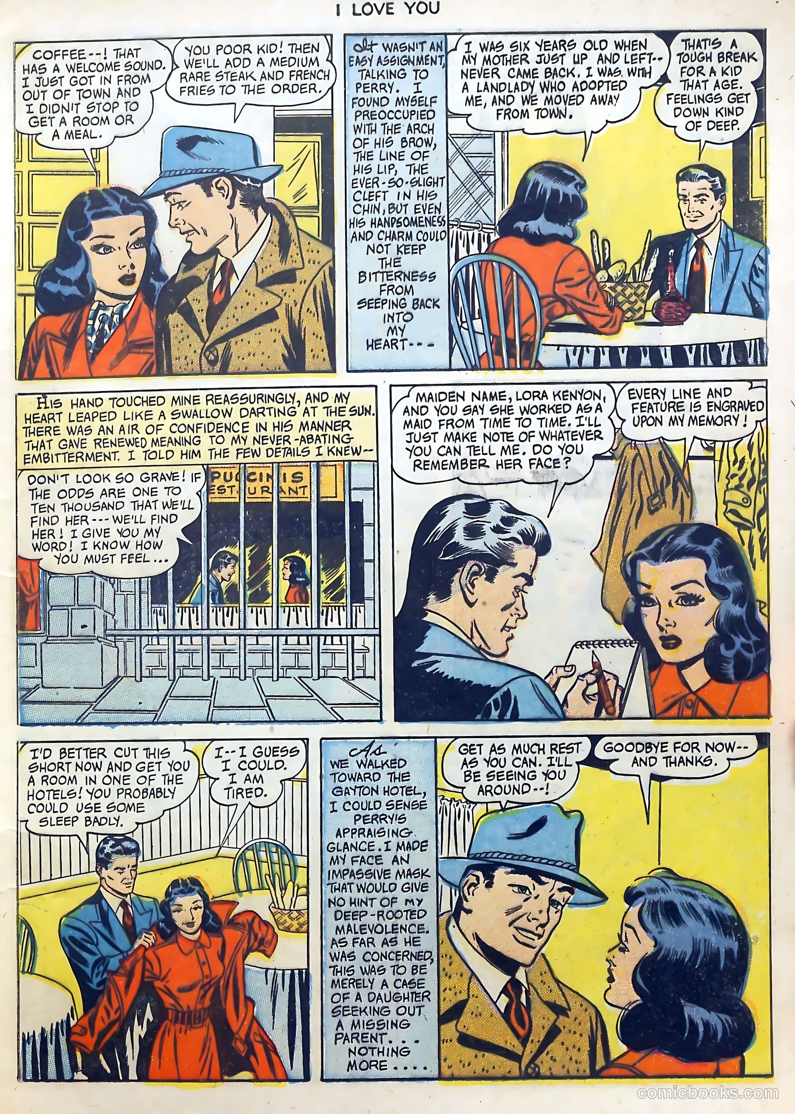 I Love You #1 (1950) — page 5 of 36