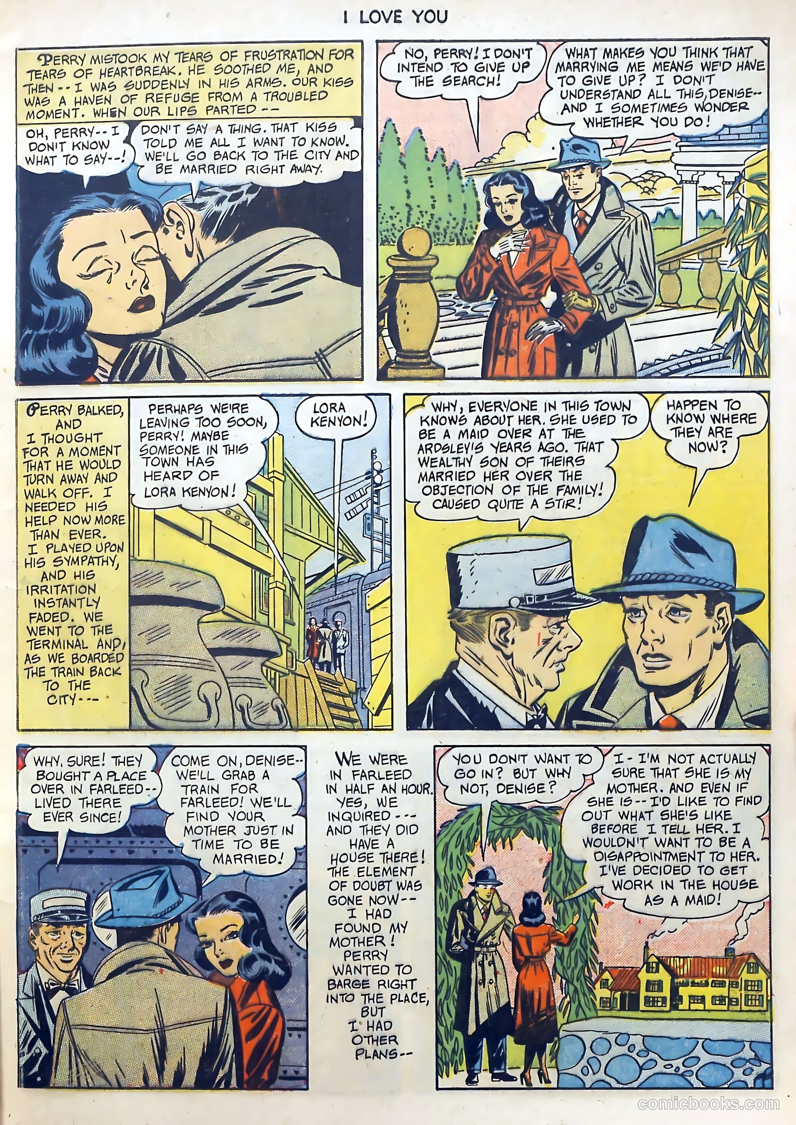 I Love You #1 (1950) — page 9 of 36