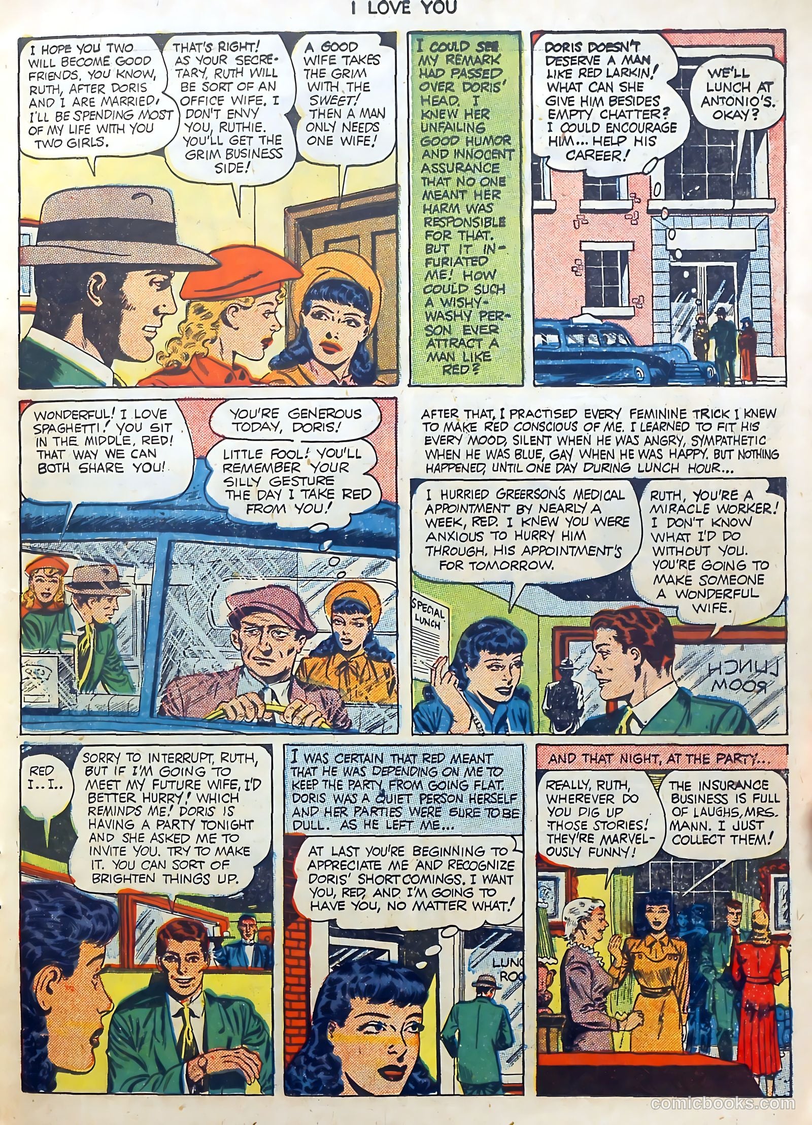 I Love You #1 (1950) — page 15 of 36