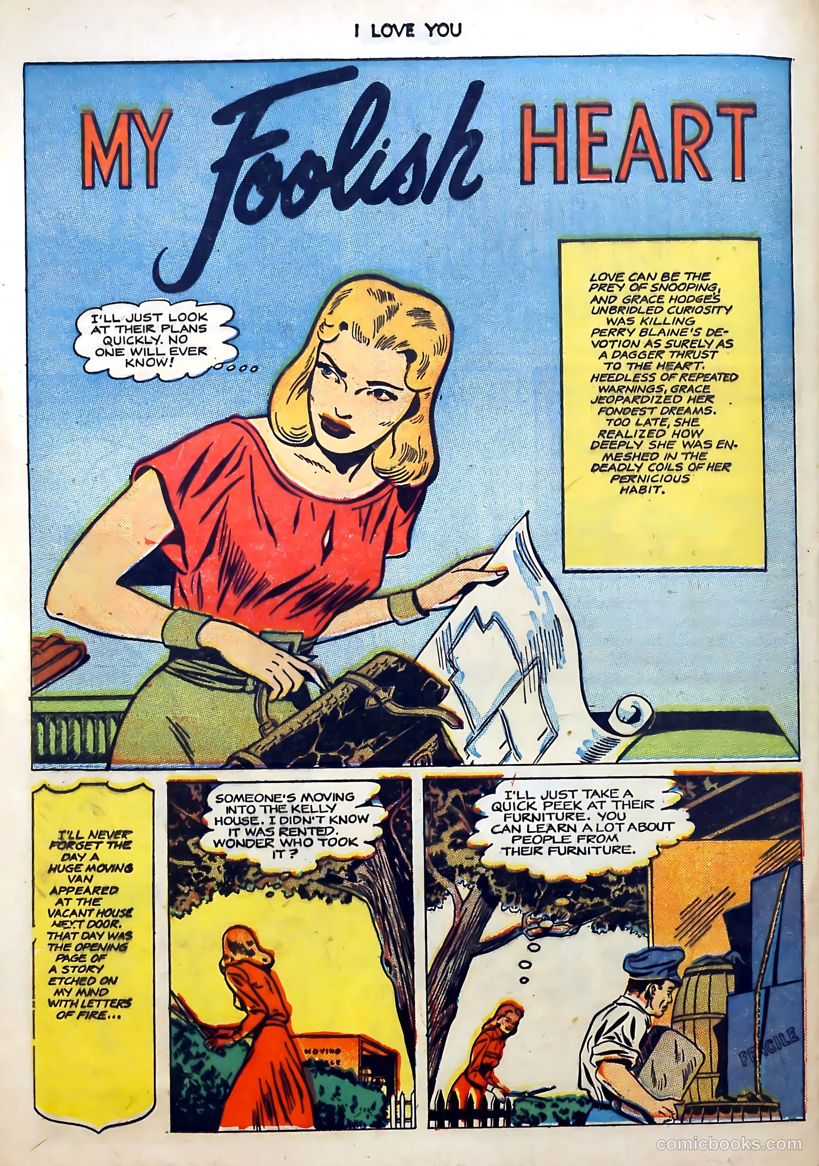 I Love You #1 (1950) — page 24 of 36