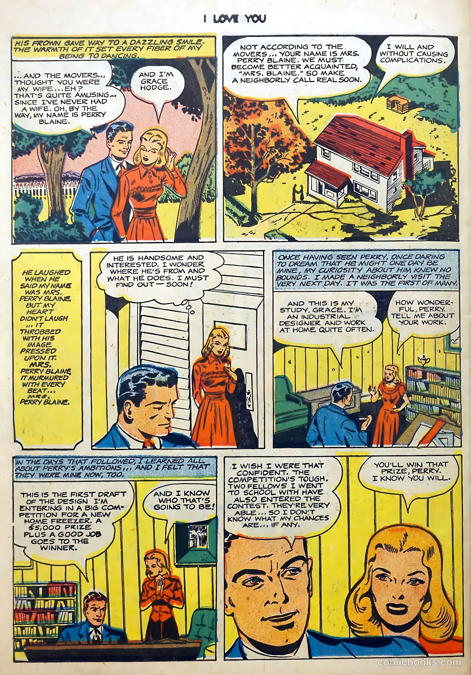 I Love You #1 (1950) — page 26 of 36