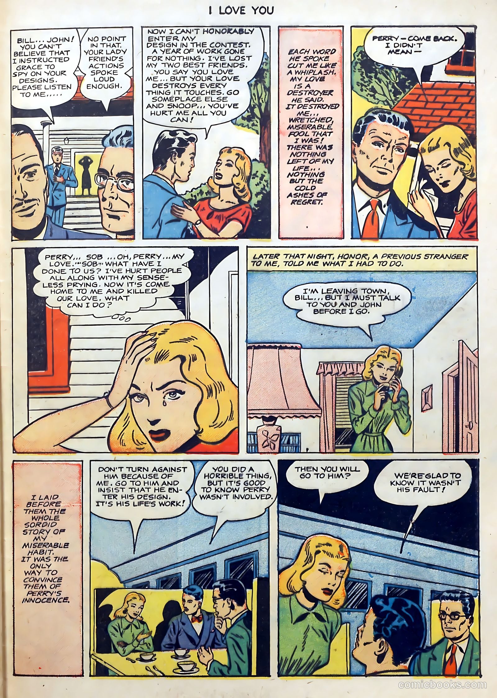 I Love You #1 (1950) — page 33 of 36