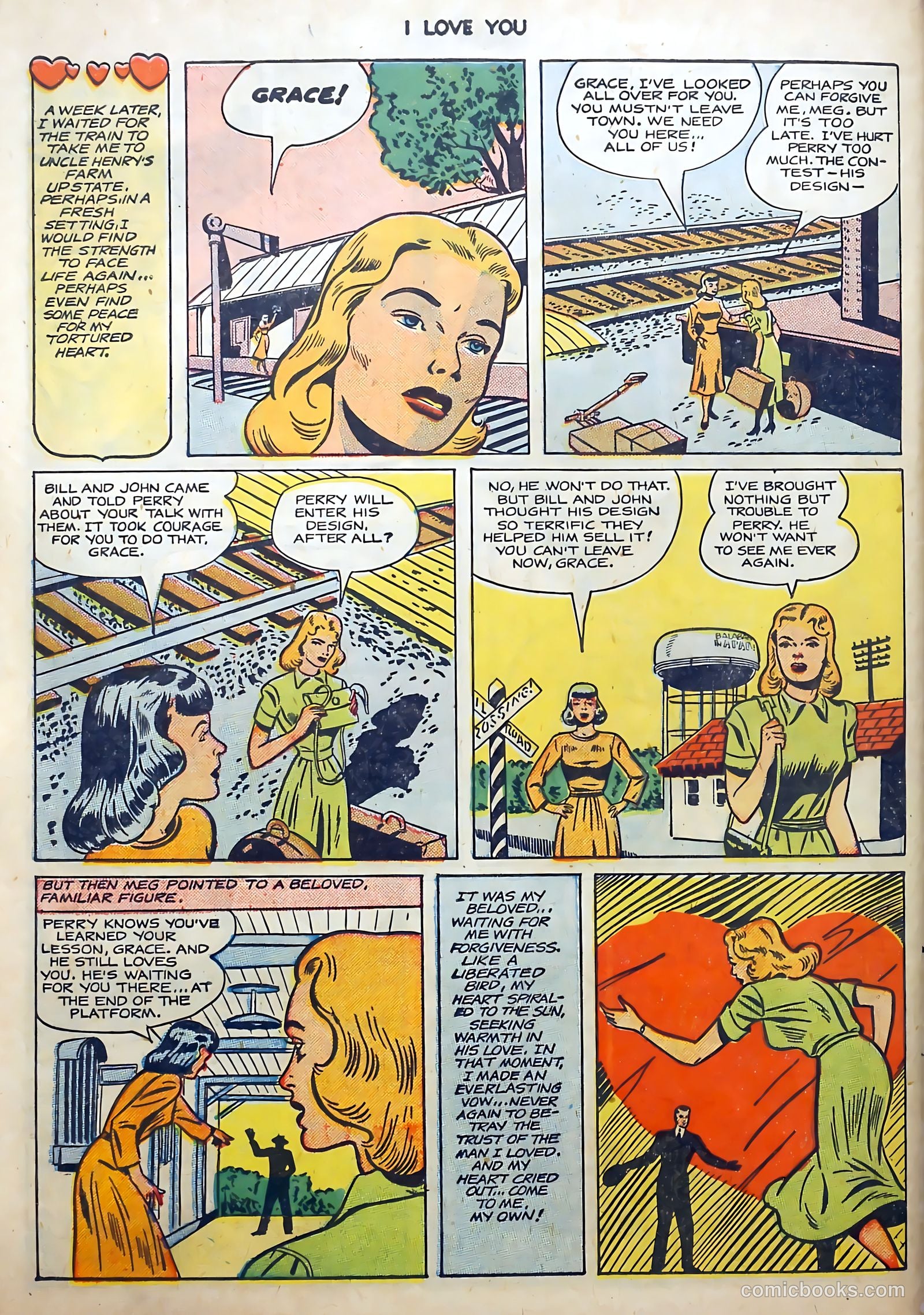 I Love You #1 (1955) — page 34 of 36