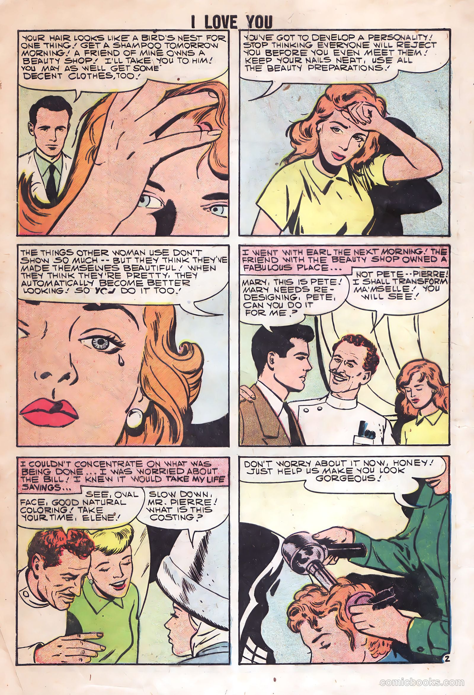 I Love You #18 (1958) — page 4 of 35