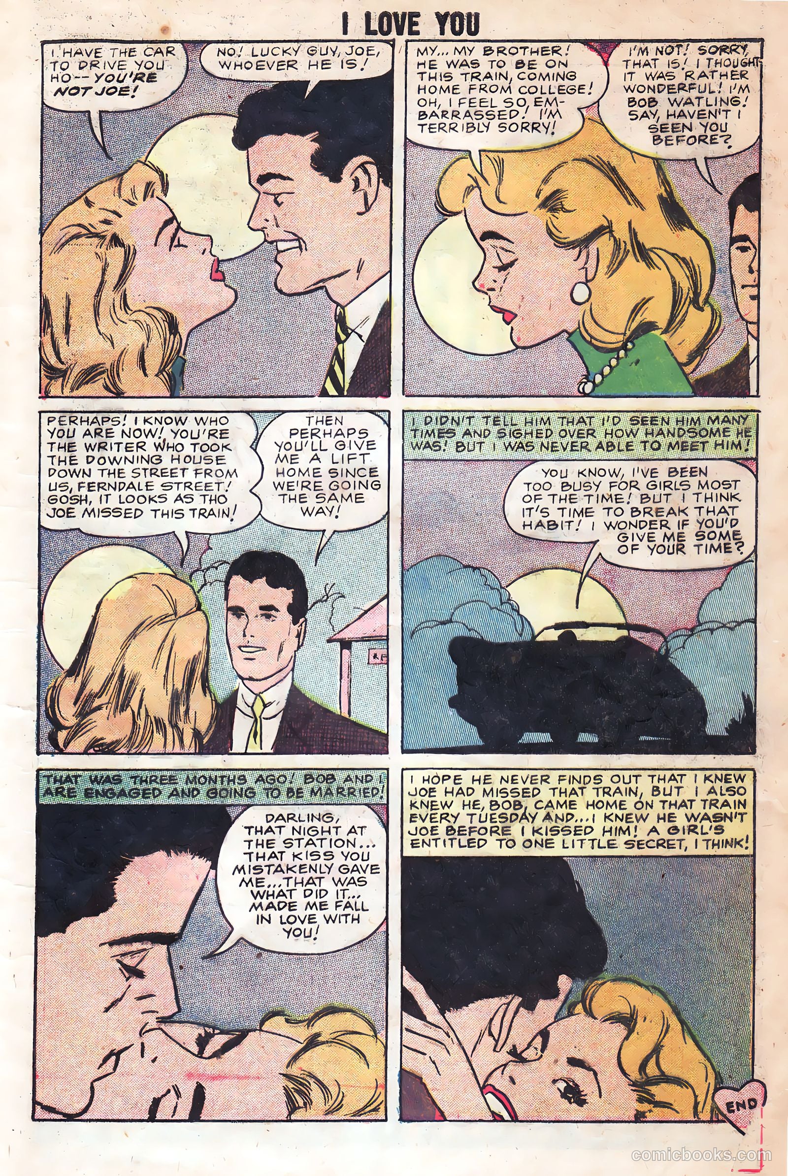 I Love You #18 (1958) — page 9 of 35